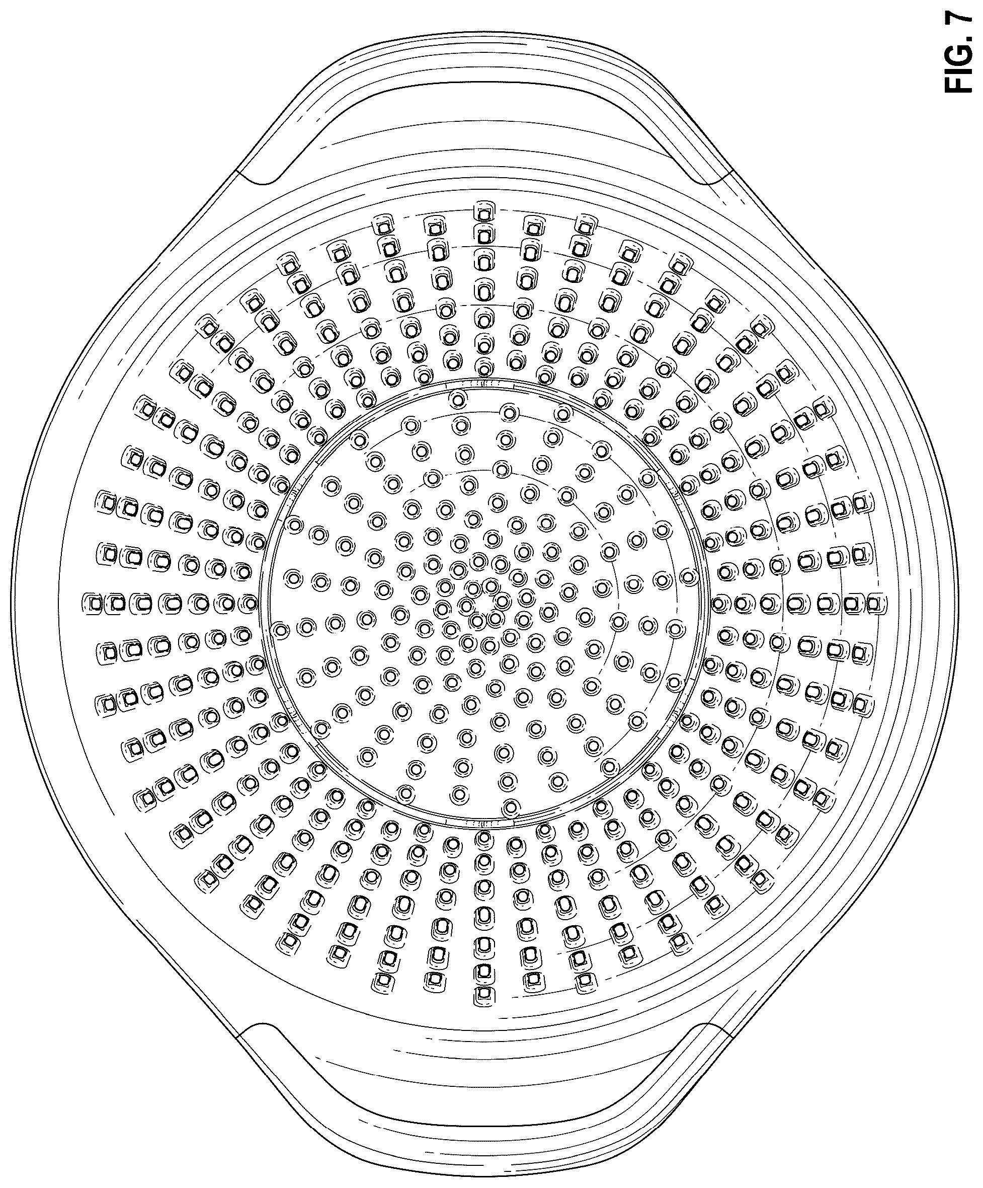 Patent USD1075439 Figure 7 – Colander