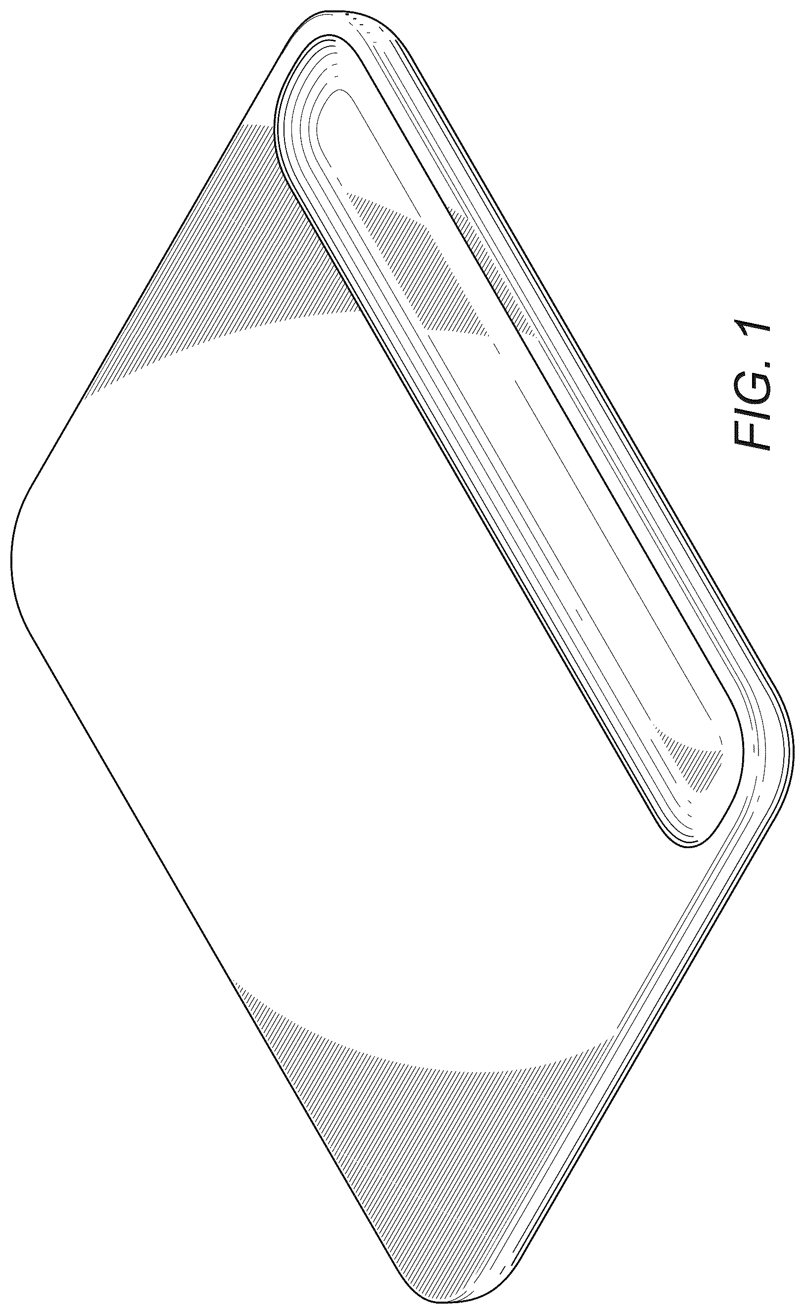 Patent USD1075442 Figure 1 – Cutting board