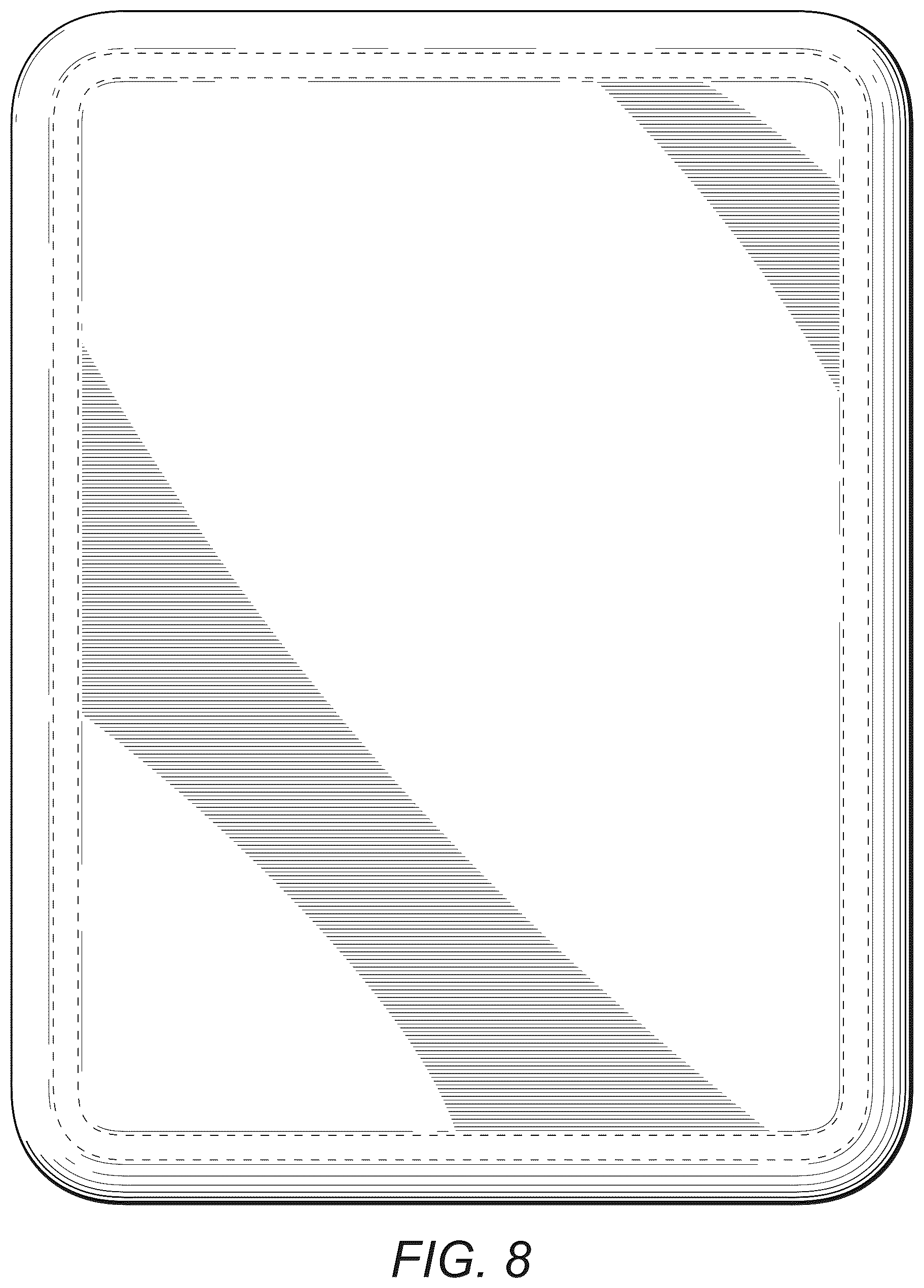 Patent USD1075442 Figure 5 – Cutting board