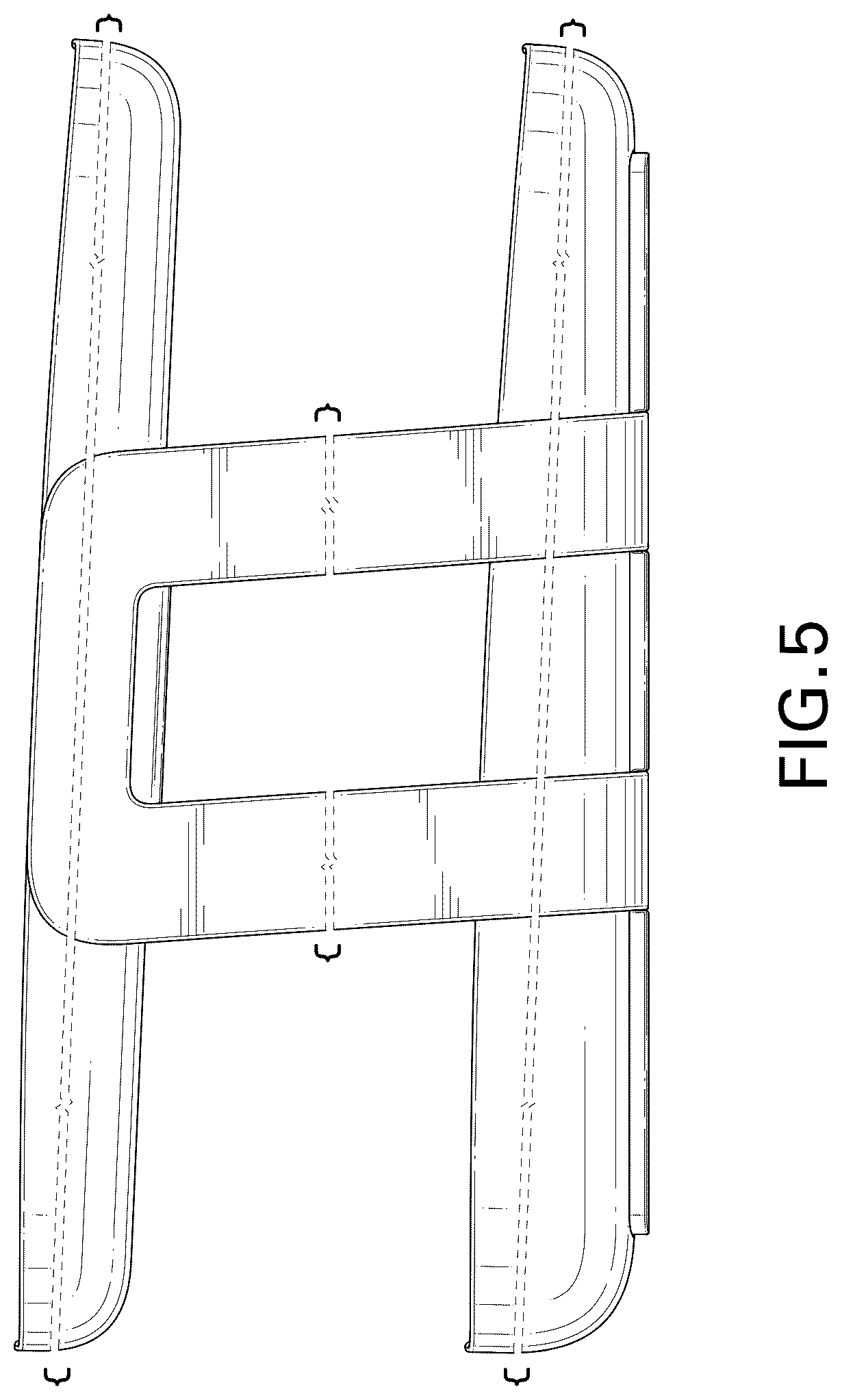 Patent USD1075443 Figure 5 – Beverage can holder