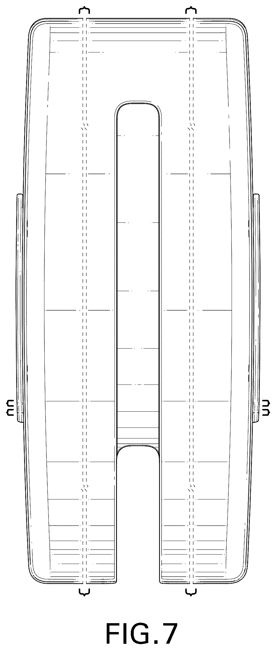 Patent USD1075443 Figure 7 – Beverage can holder