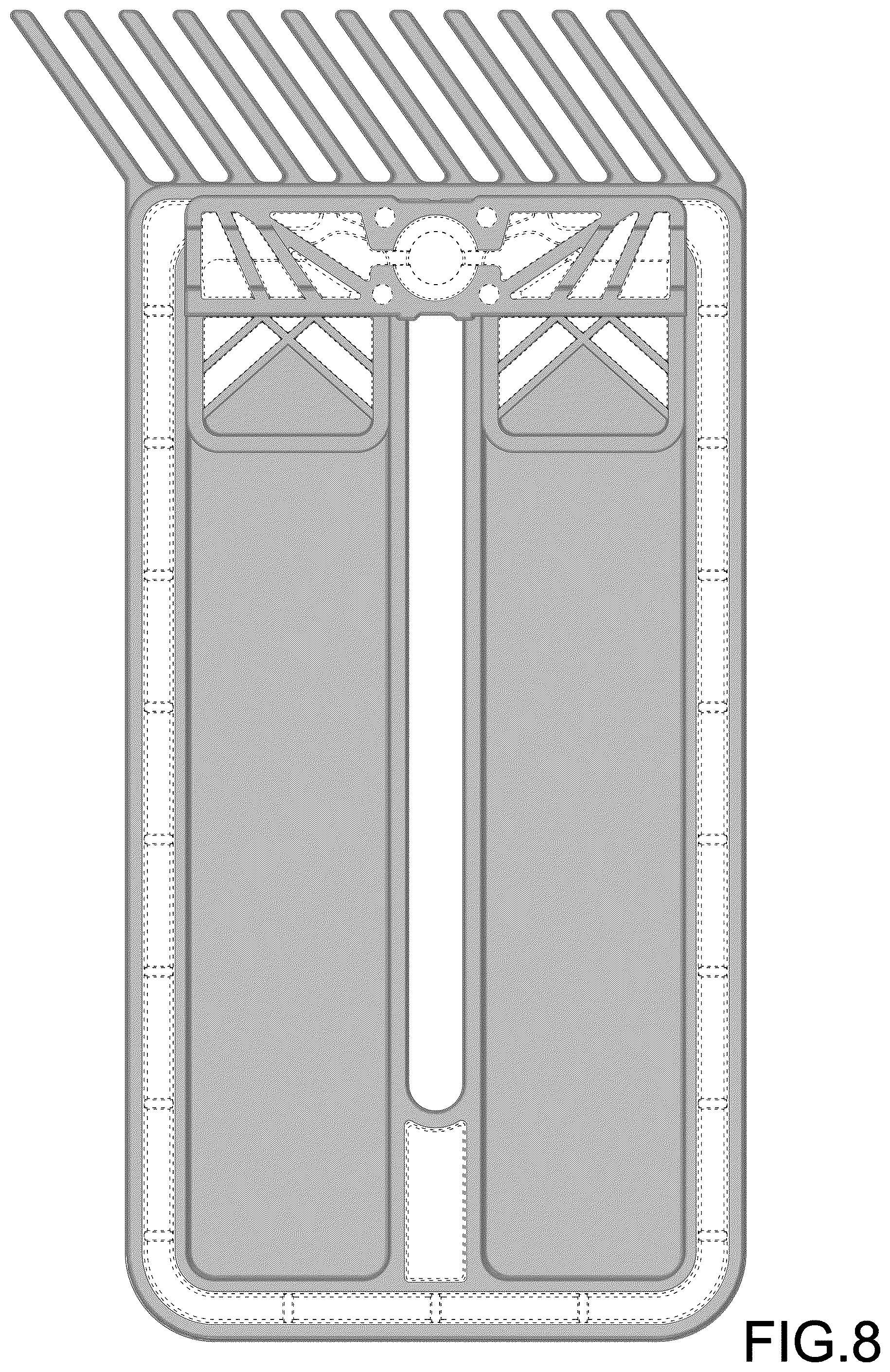 Patent USD1075444 Figure 8 – Featherboard