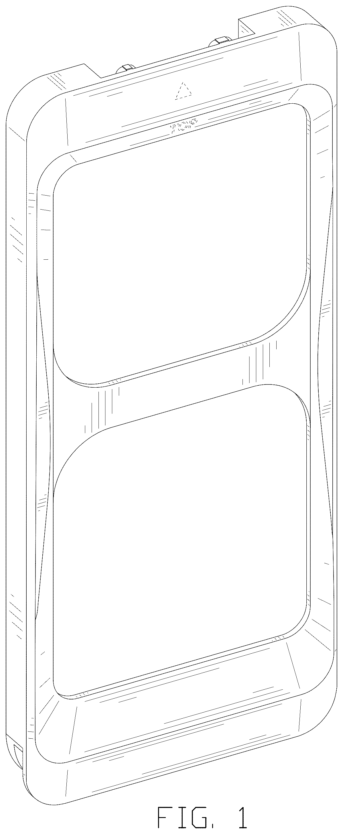 Patent USD1075446 Figure 1 – Mobile phone film applicator