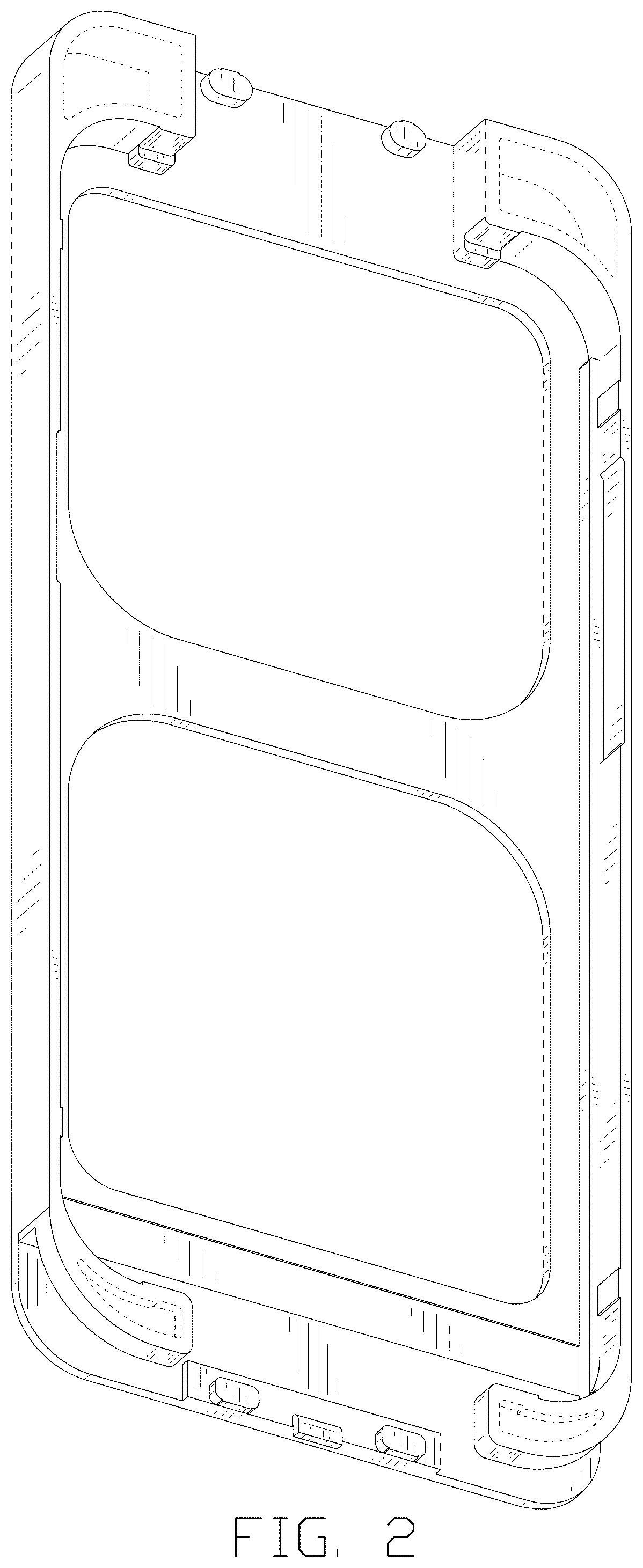 Patent USD1075446 Figure 2 – Mobile phone film applicator