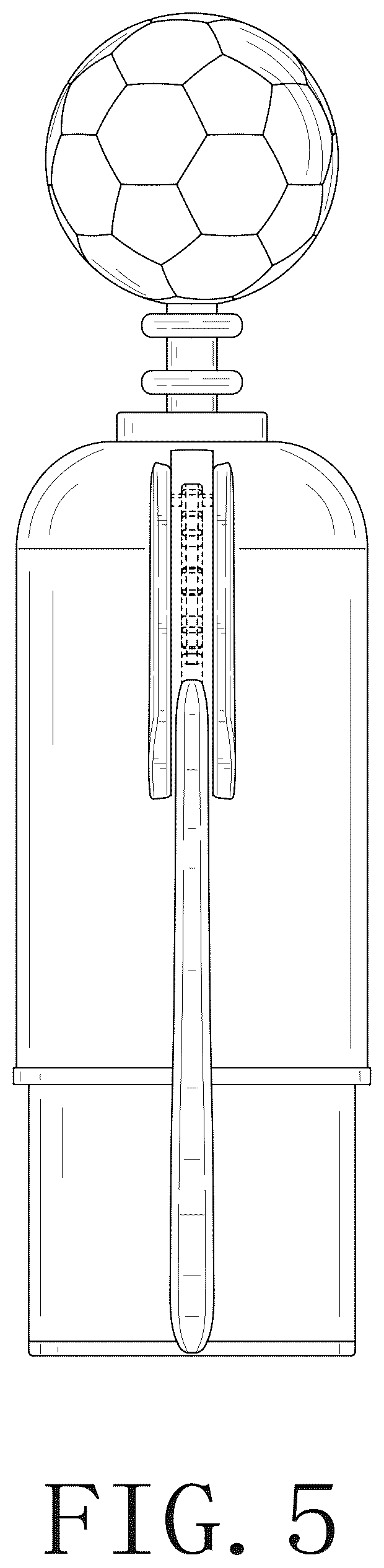 Patent USD1075447 Figure 5 – Wine bottle opener