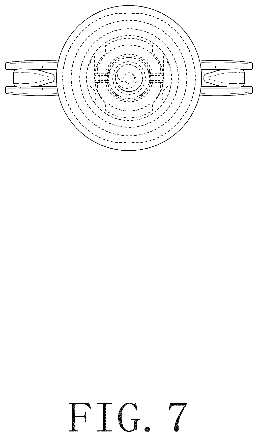 Patent USD1075447 Figure 7 – Wine bottle opener
