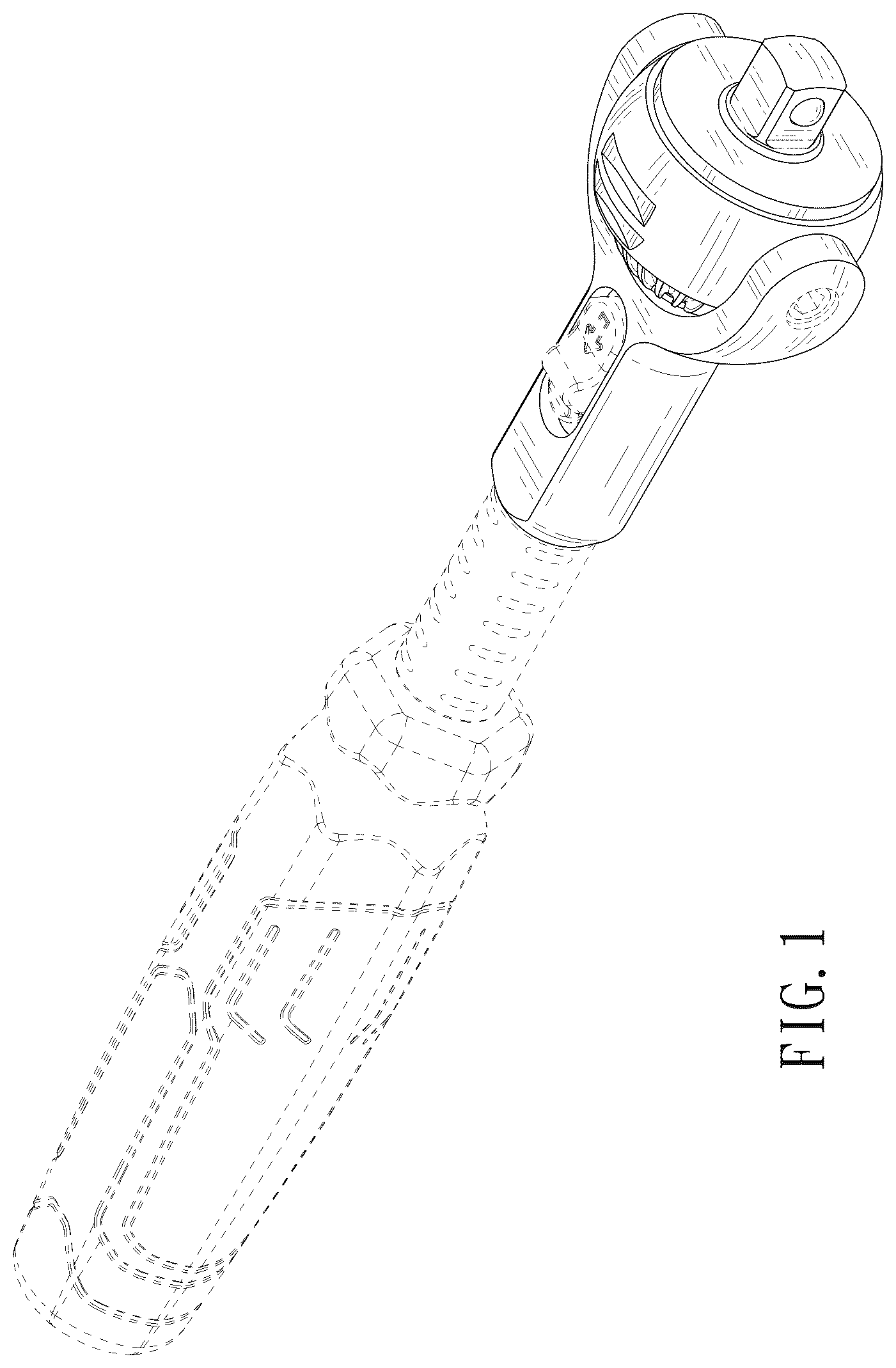 Patent USD1075448 Figure 1 – Ratchet wrench