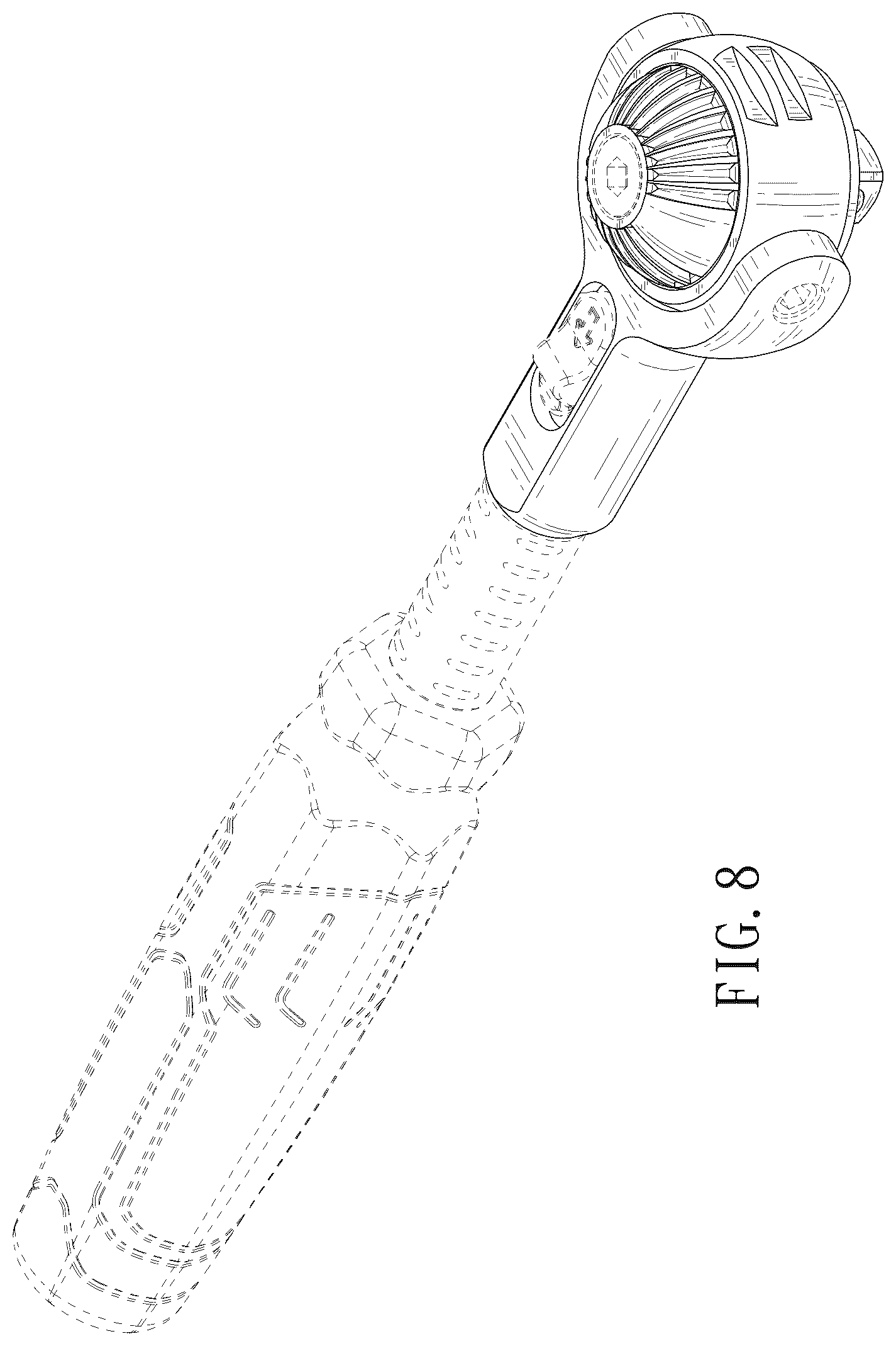 Patent USD1075448 Figure 5 – Ratchet wrench