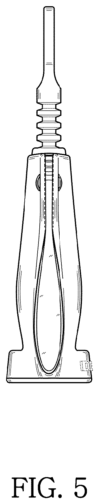 Patent USD1075451 Figure 5 – Wine bottle opener