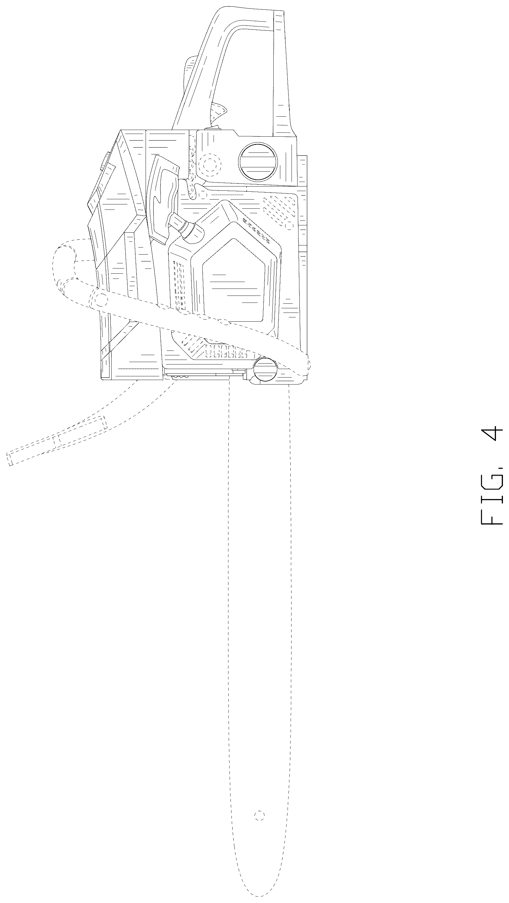 Patent USD1075453 Figure 4 – Electric saw