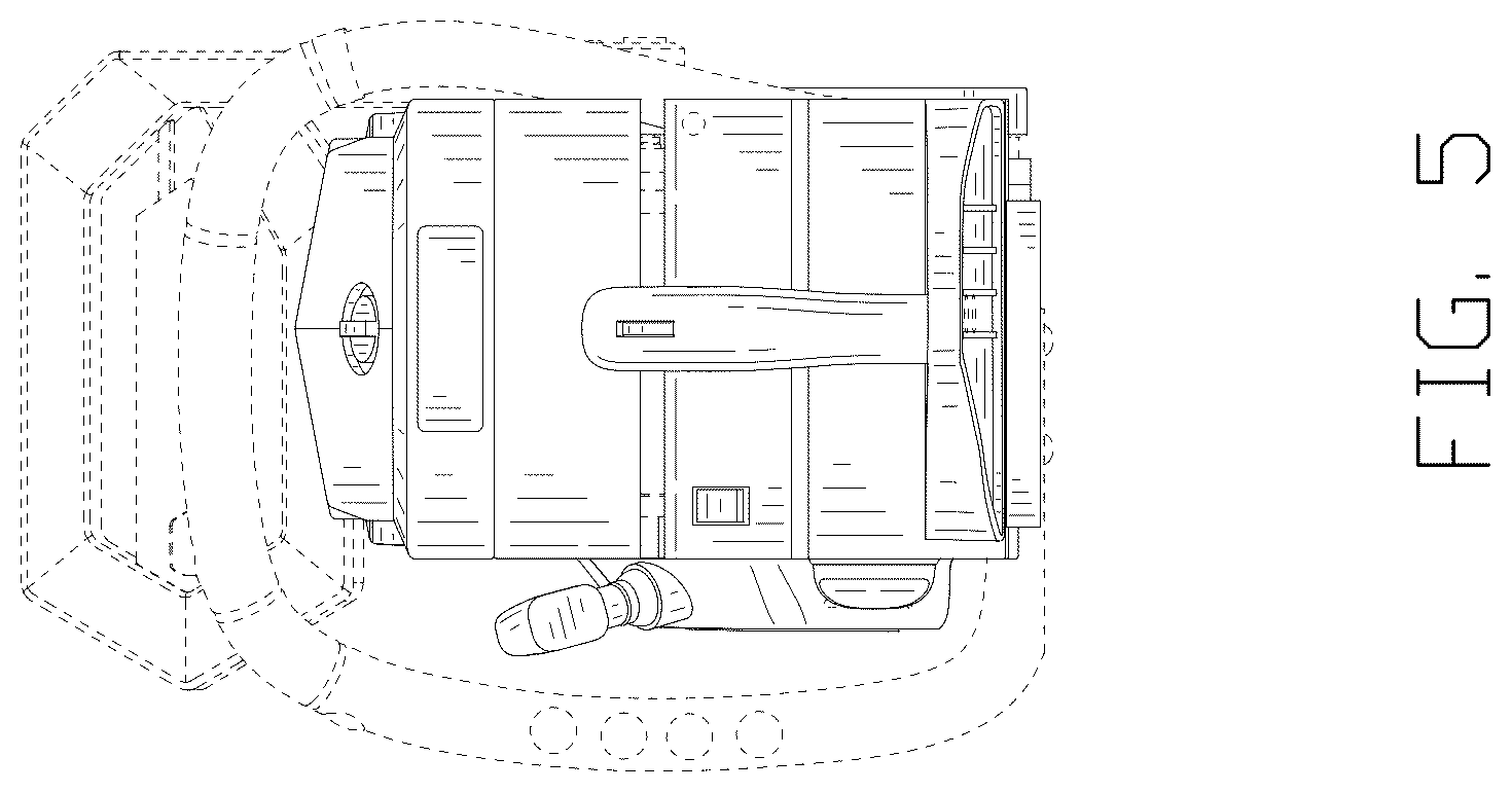 Patent USD1075453 Figure 5 – Electric saw