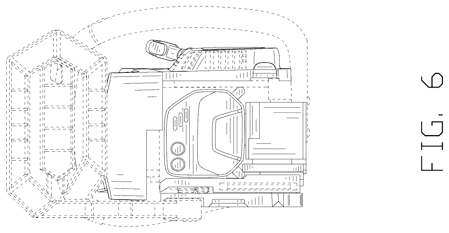 Patent USD1075453 Figure 6 – Electric saw