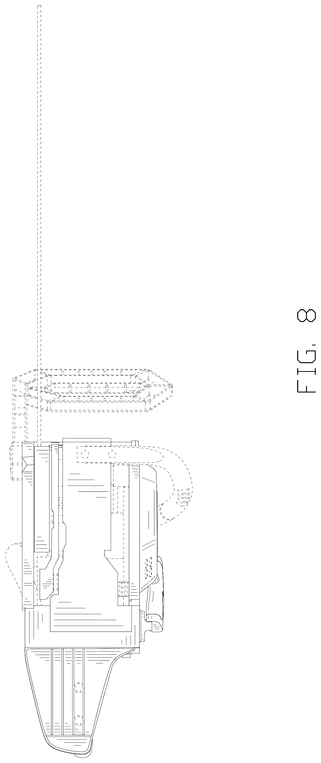 Patent USD1075453 Figure 8 – Electric saw