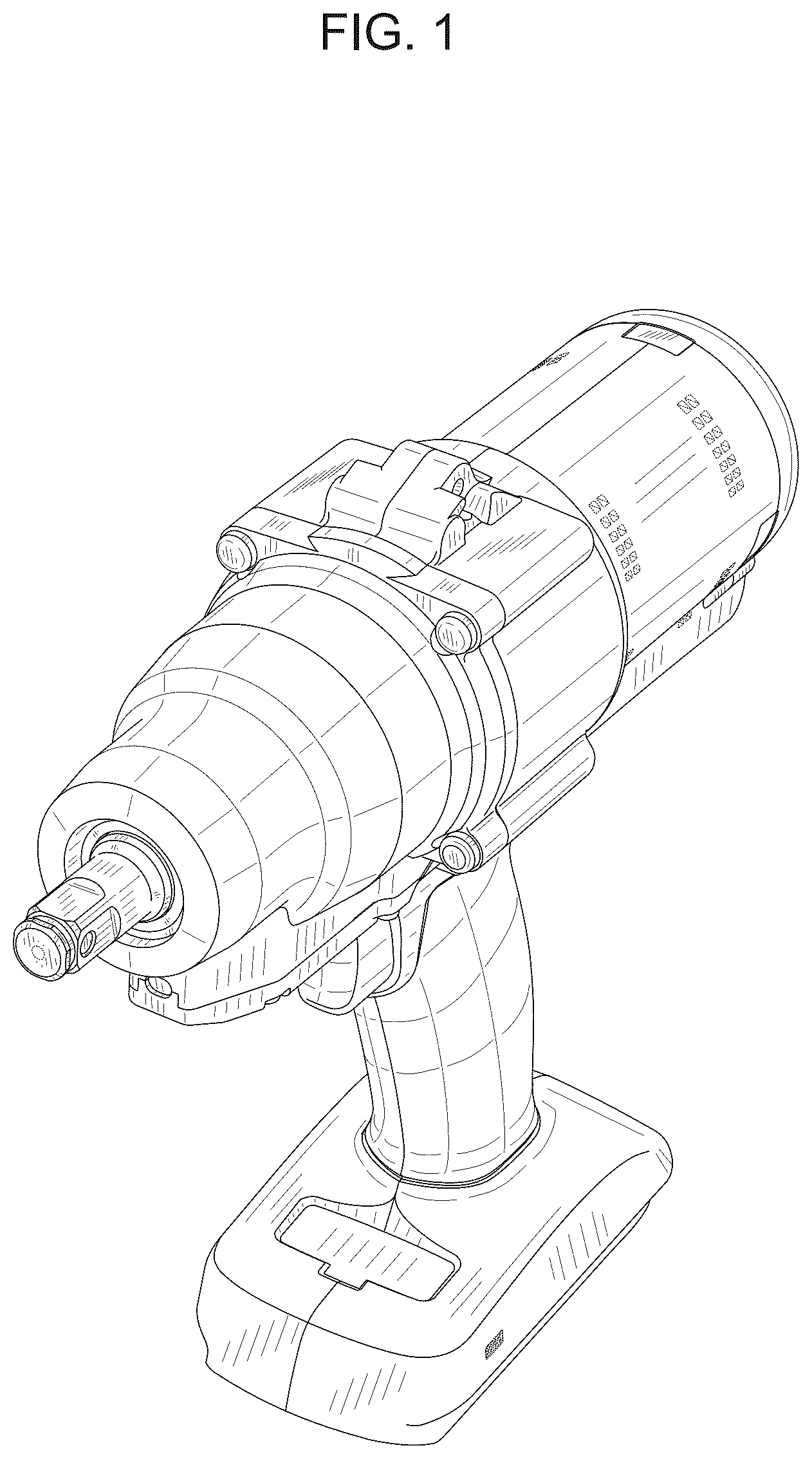 Patent USD1075454 — Electric impact wrench — Figure 1