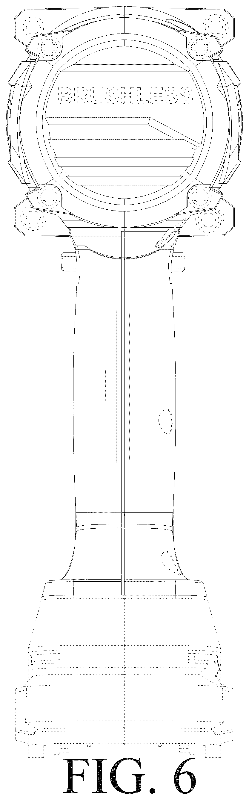 Patent USD1075455 Figure 6 – Impact wrench