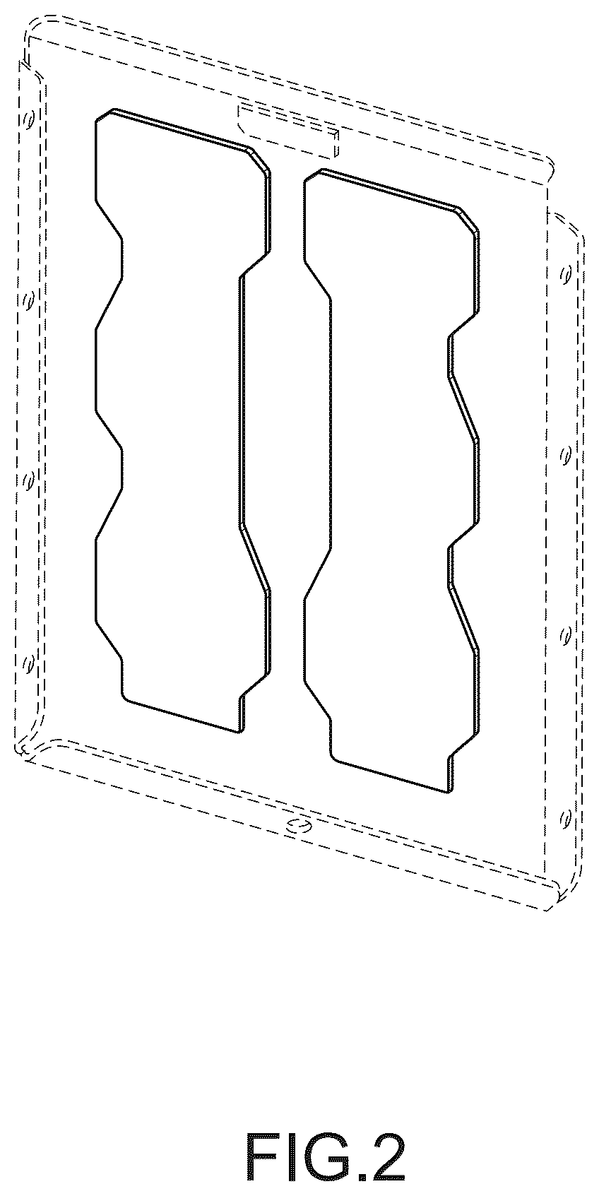 Patent USD1075456 Figure 2 – Tool attachment panel