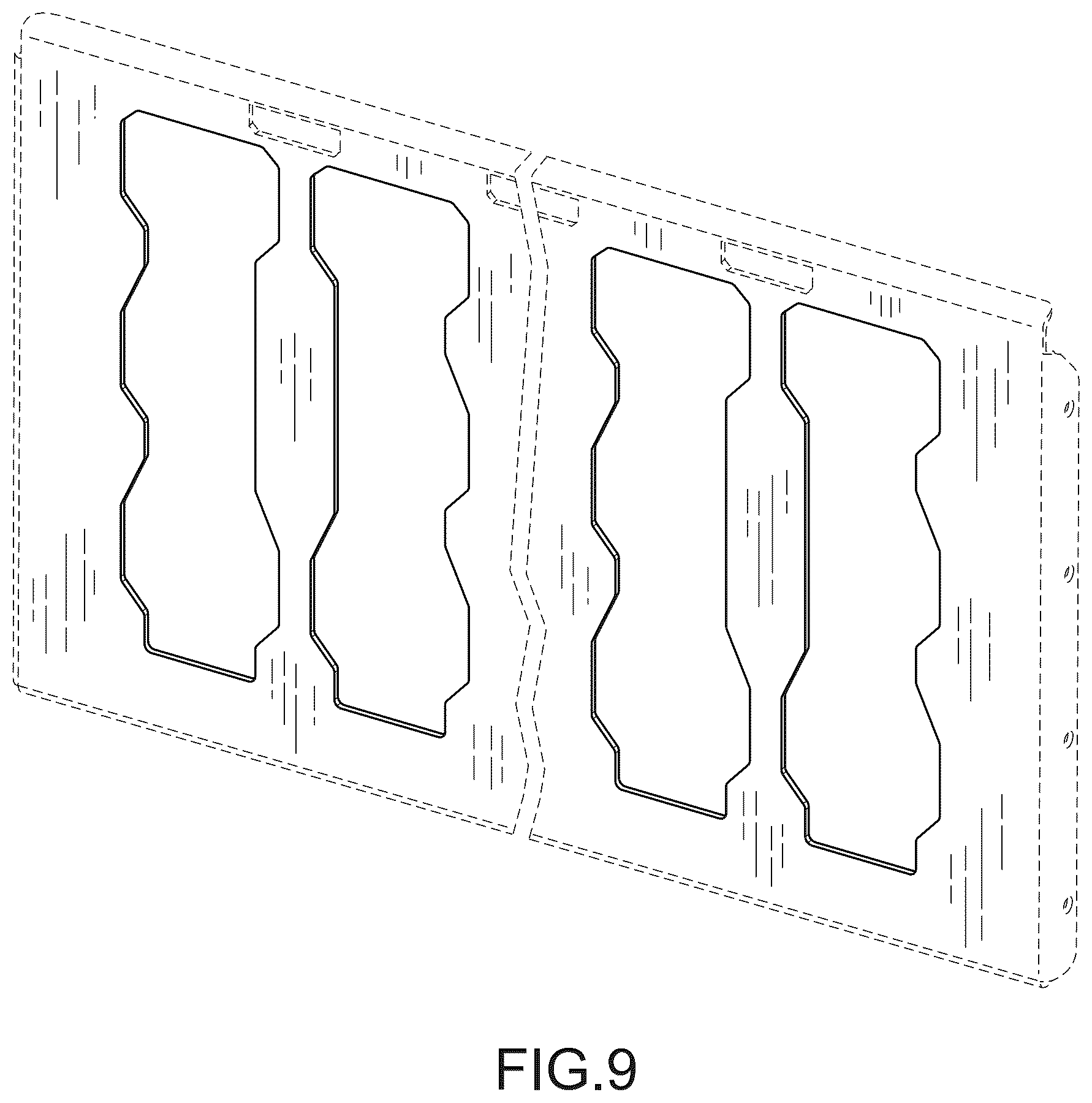 Patent USD1075456 Figure 7 – Tool attachment panel