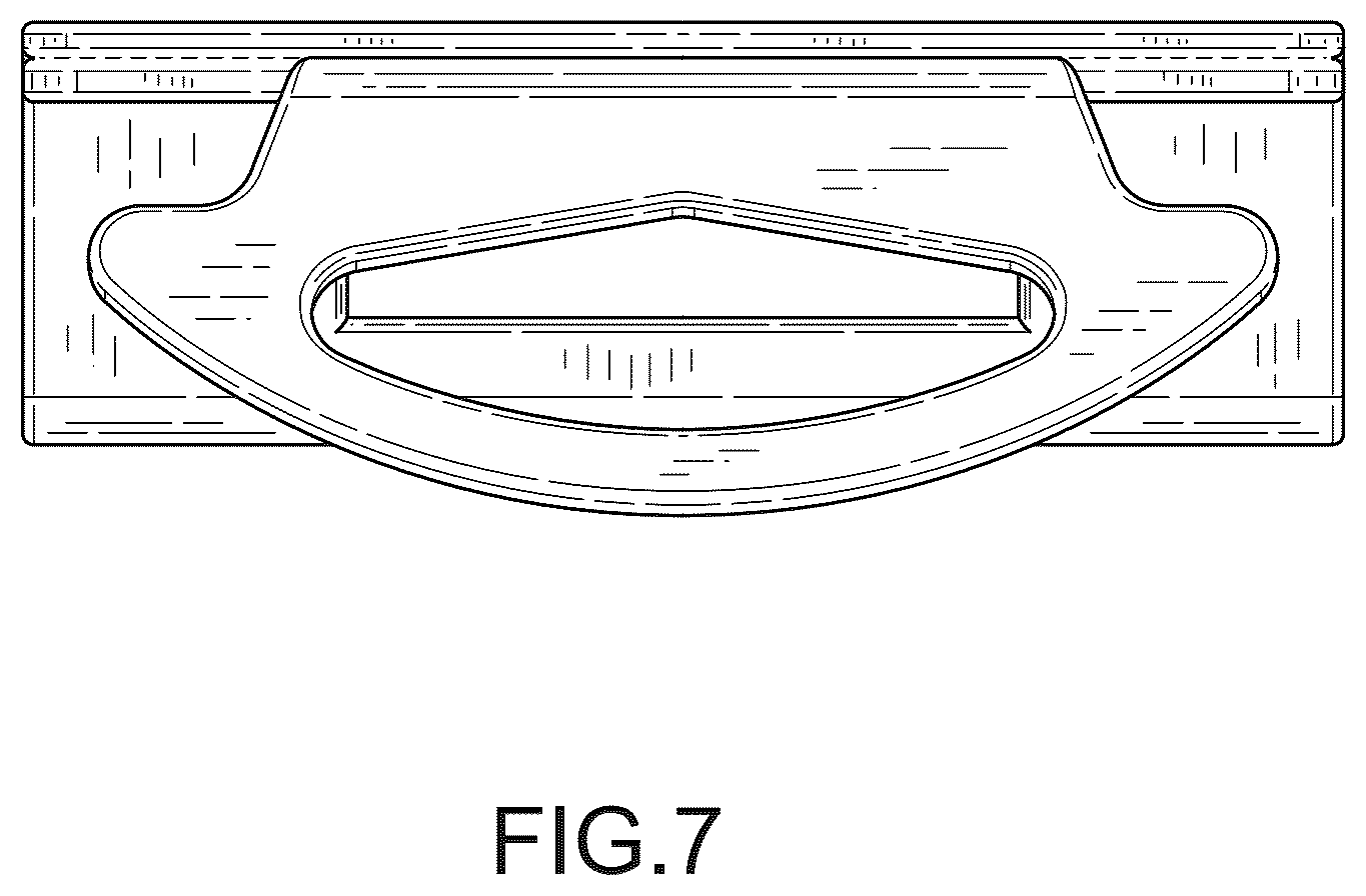 Patent USD1075457 Figure 7 – Tool attachment plate
