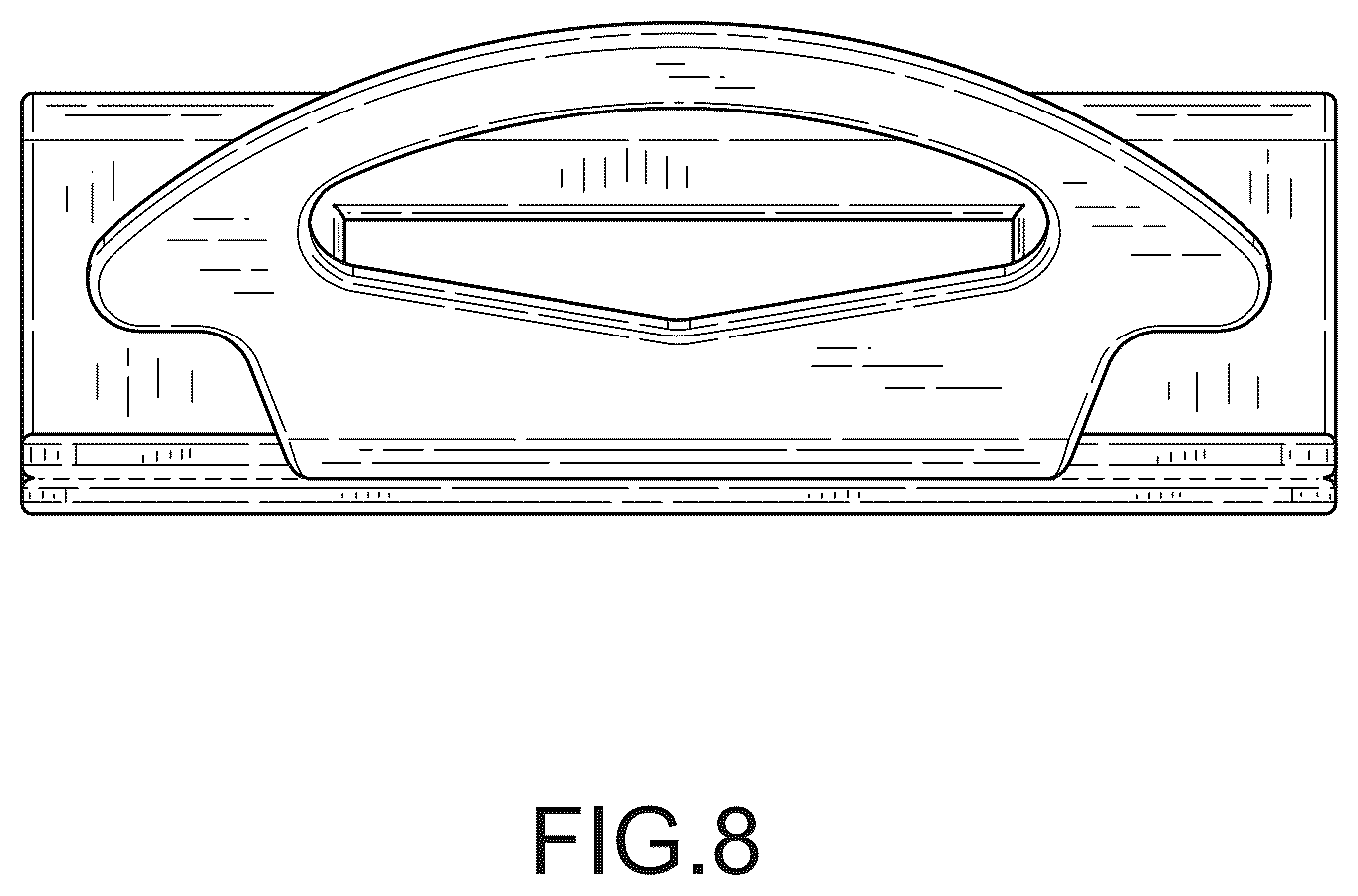 Patent USD1075457 Figure 8 – Tool attachment plate