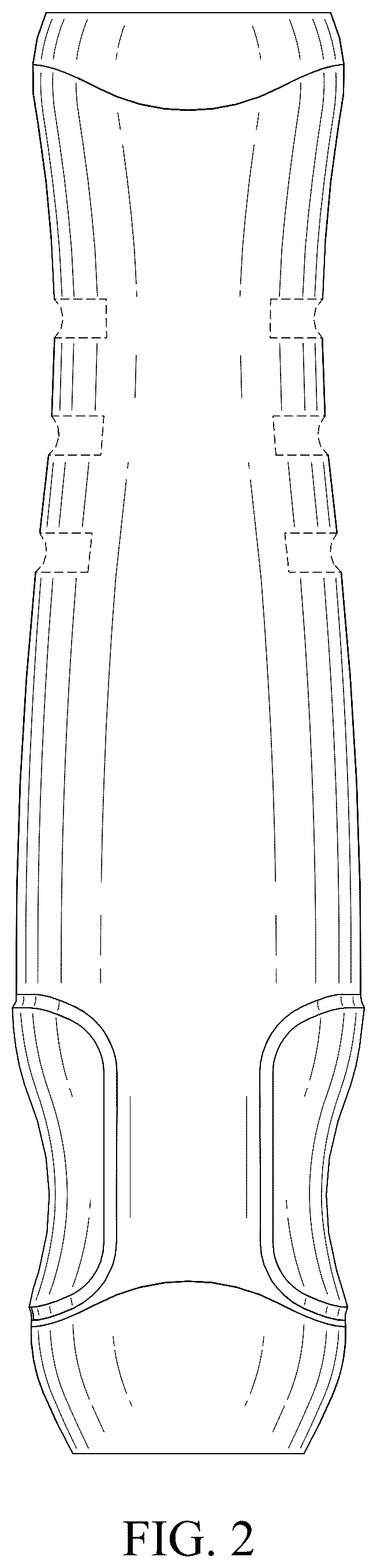 Patent USD1075459 Figure 2 – Grip for a hand tool