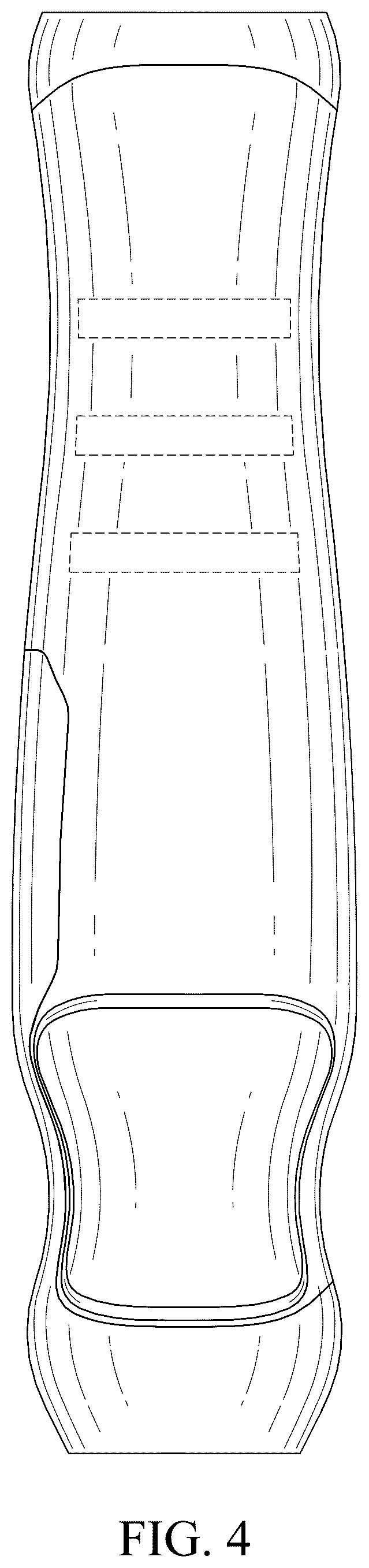 Patent USD1075459 Figure 4 – Grip for a hand tool