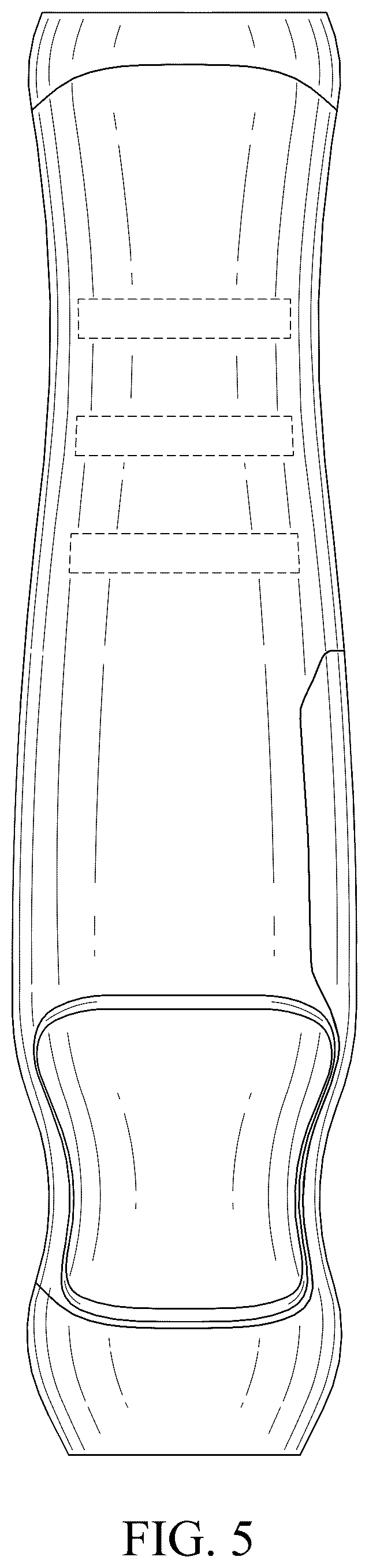 Patent USD1075459 Figure 5 – Grip for a hand tool