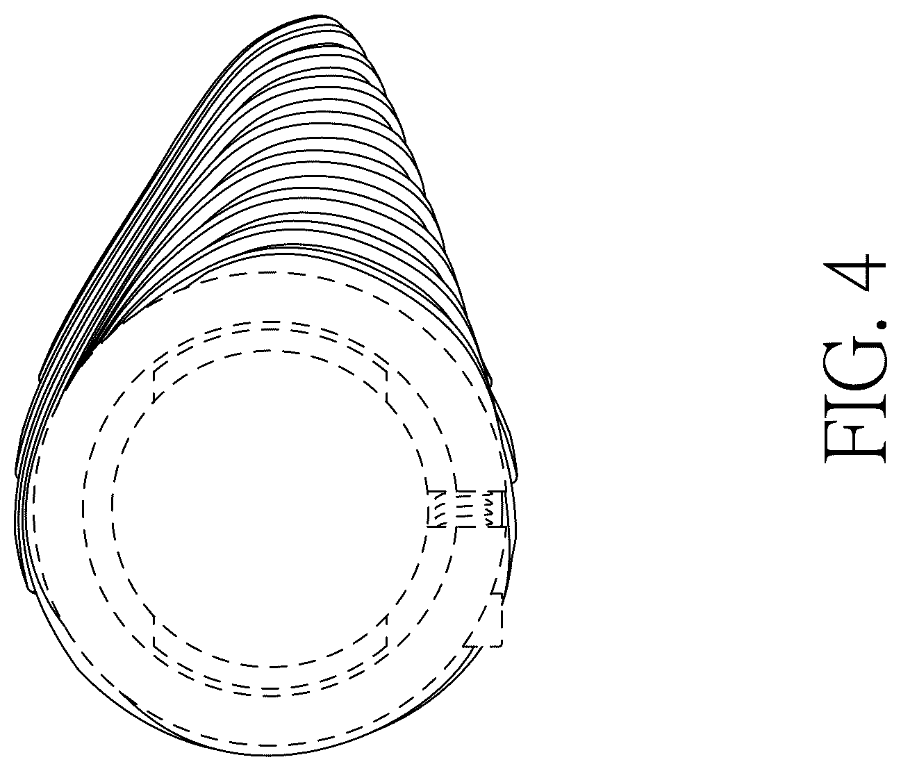 Patent USD1075461 Figure 4 – Bicycle grip