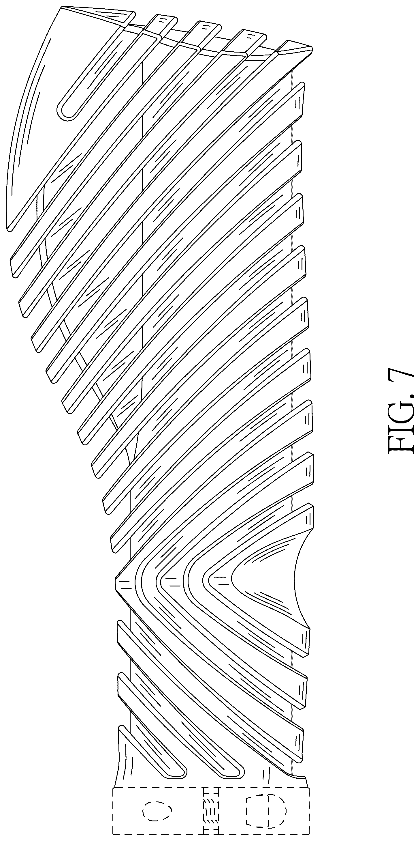 Patent USD1075461 Figure 7 – Bicycle grip