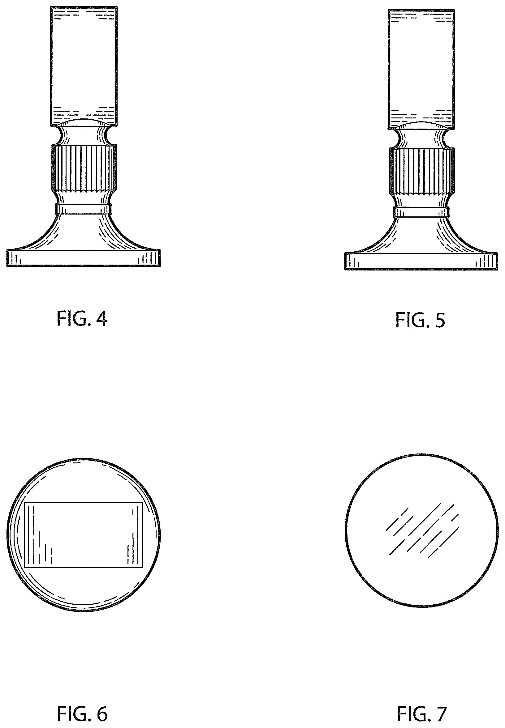 Patent USD1075462 Figure 2 – Cabinet handle post