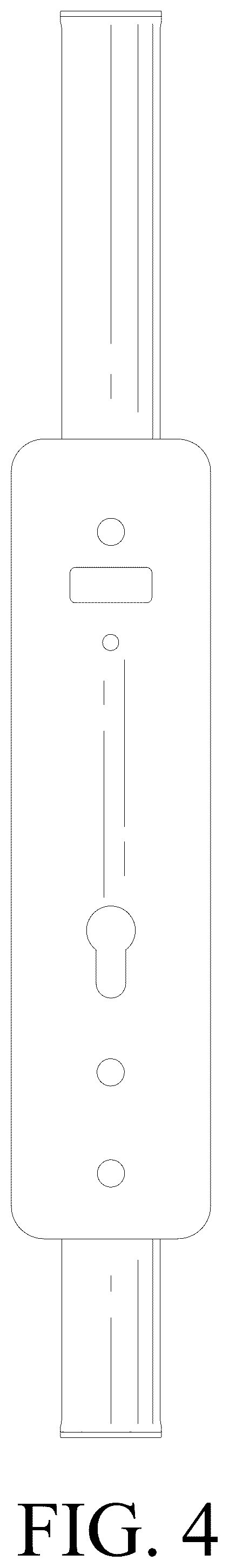 Patent USD1075463 Figure 4 – Door handle