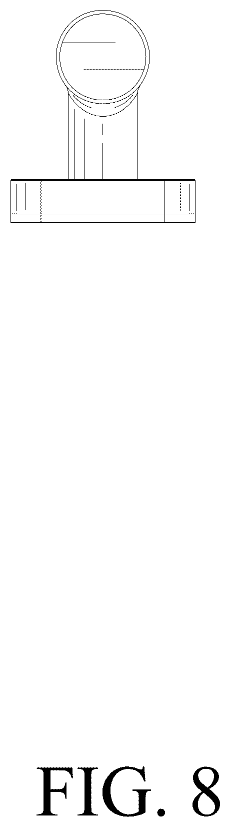Patent USD1075463 Figure 8 – Door handle