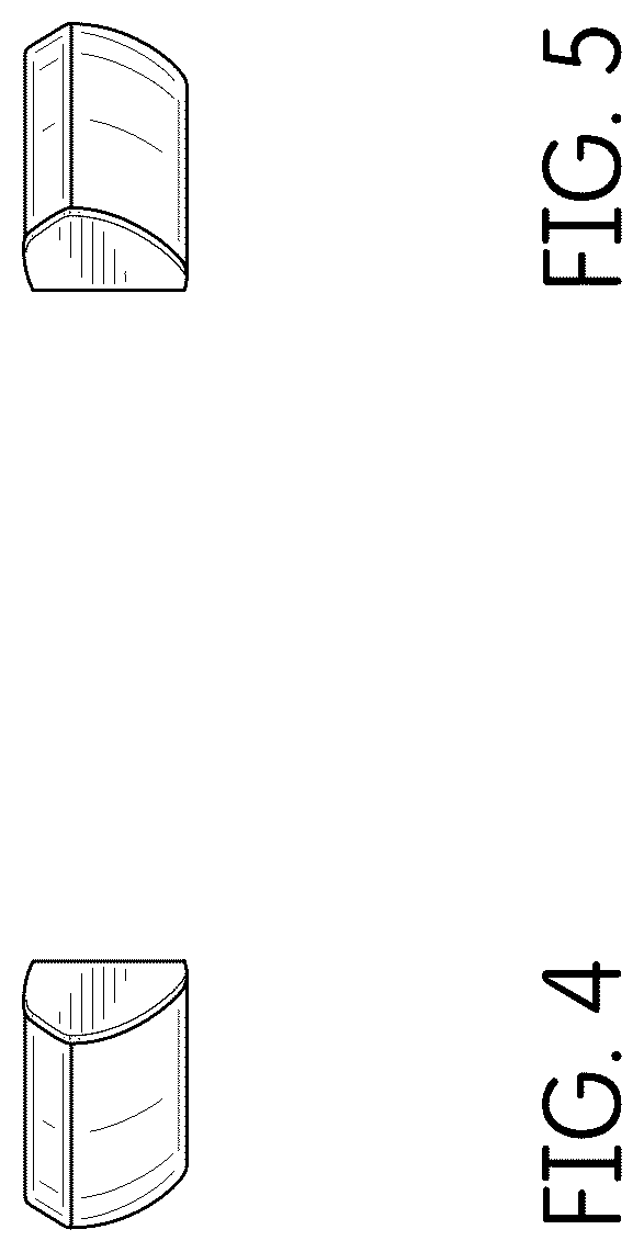 Patent USD1075464 Figure 4 – Handle for a kitchen appliance