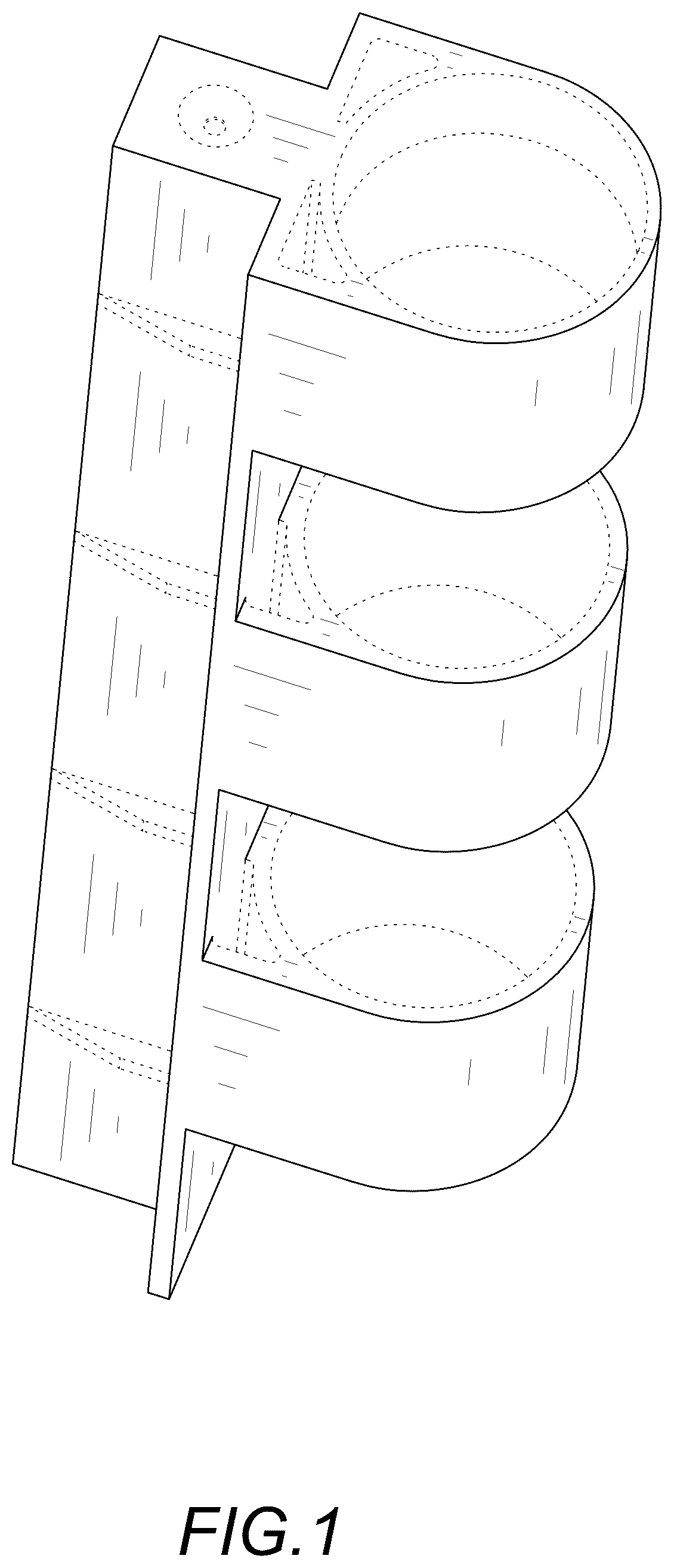 Patent USD1075467 Figure 1 – Hinge