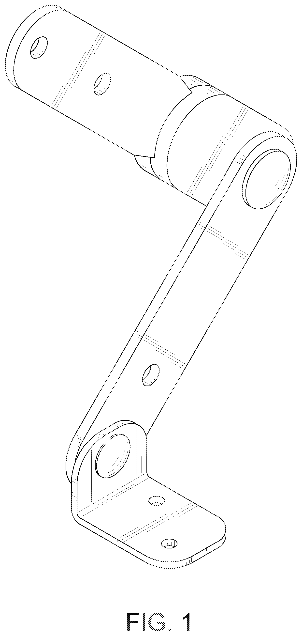 Patent USD1075468 Figure 1 – Adjustable support hinge