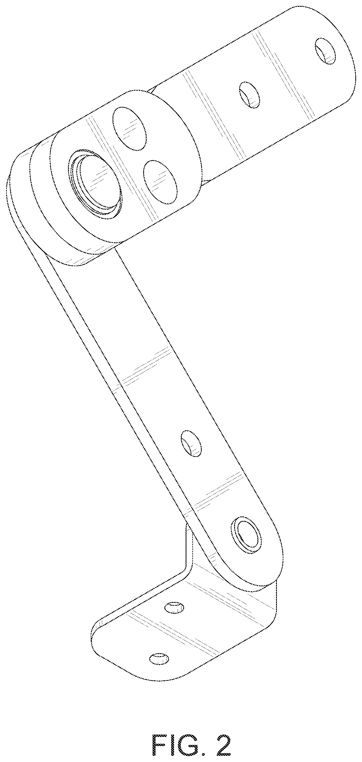 Patent USD1075468 Figure 2 – Adjustable support hinge