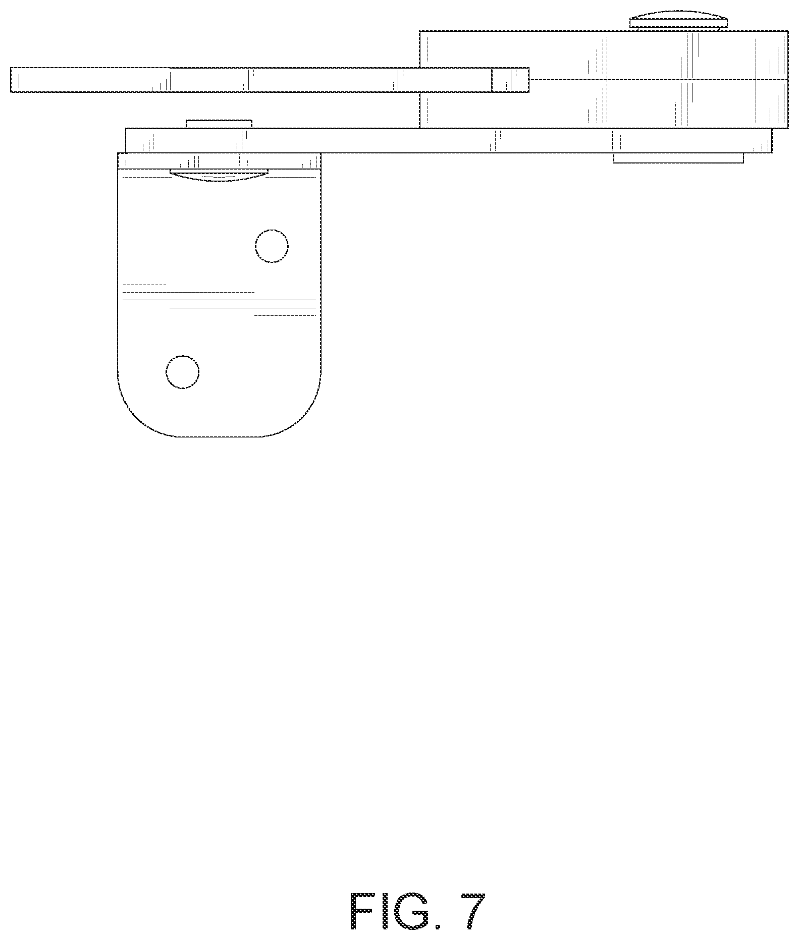 Patent USD1075468 Figure 7 – Adjustable support hinge