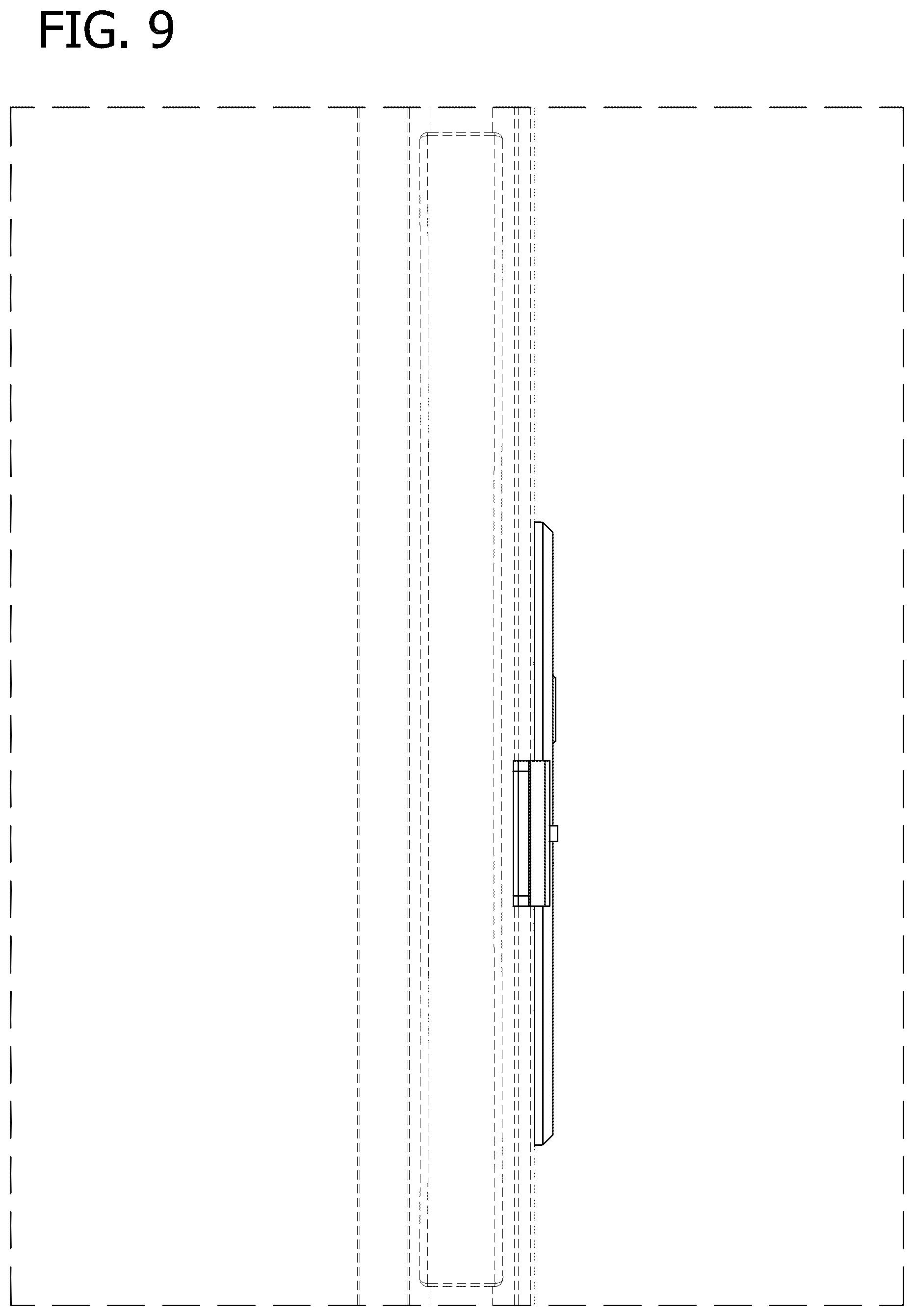 Patent USD1075470 Figure 9 – Refrigerator cabinet door lock