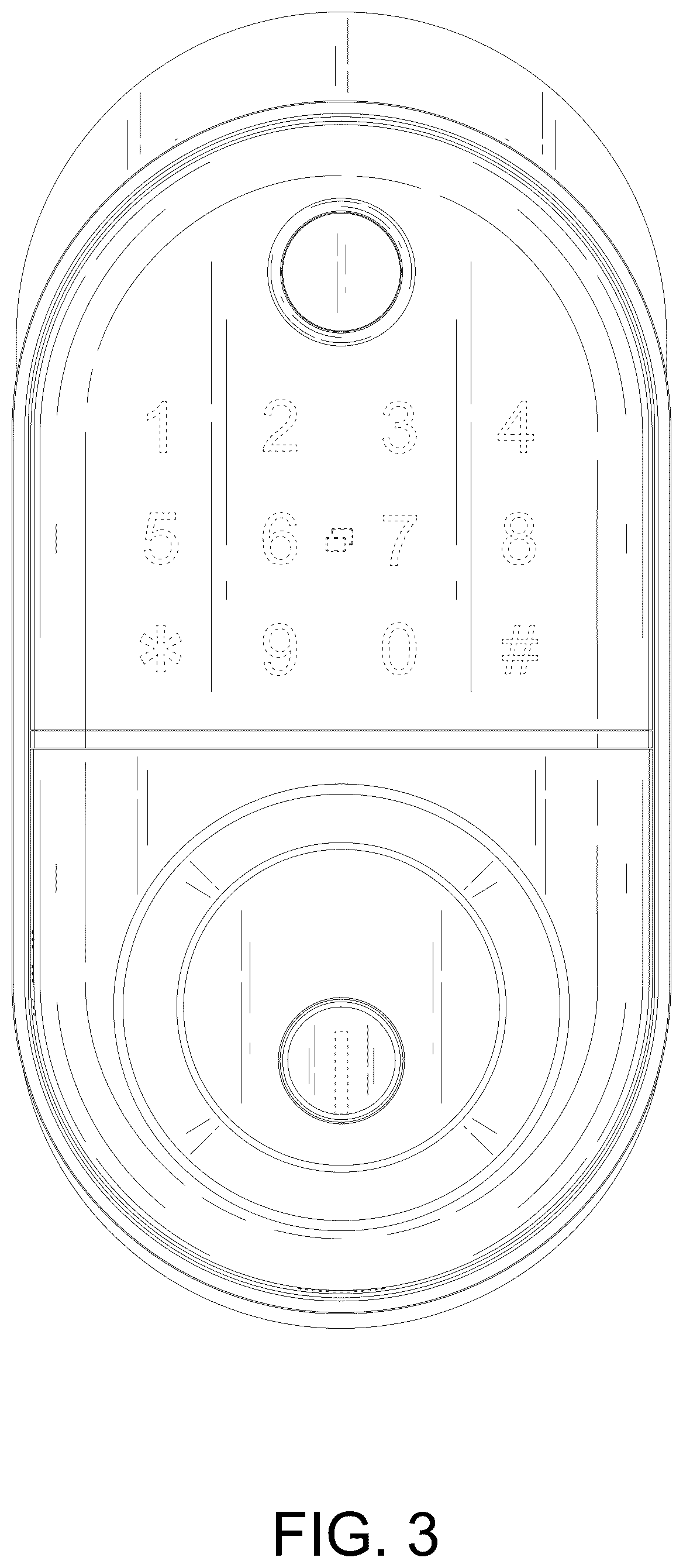 Patent USD1075471 Figure 3 – Smart lock