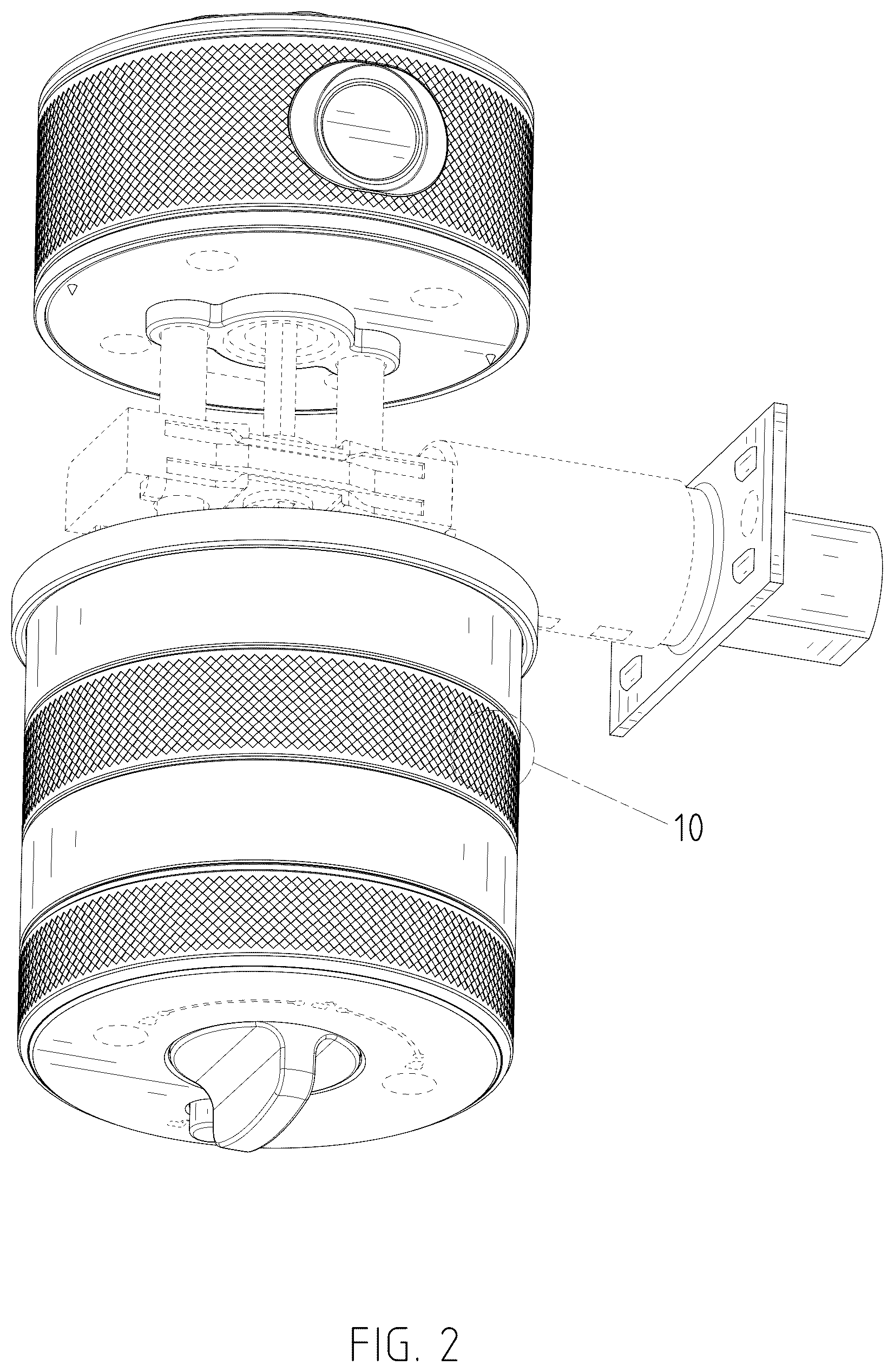 Patent USD1075472 Figure 2 – Electronic lock
