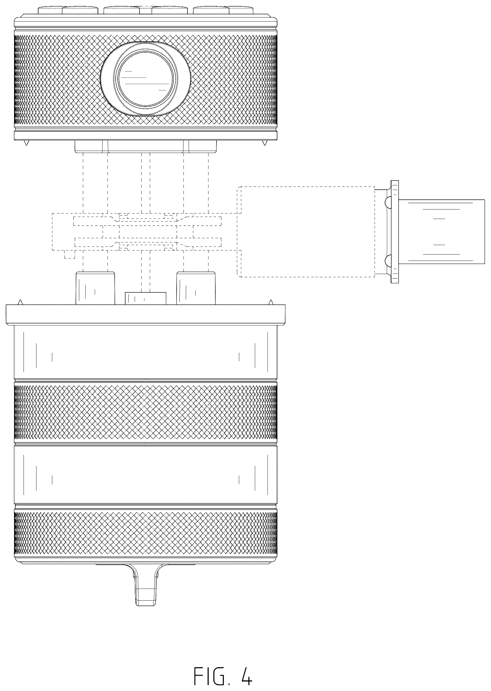 Patent USD1075472 Figure 4 – Electronic lock