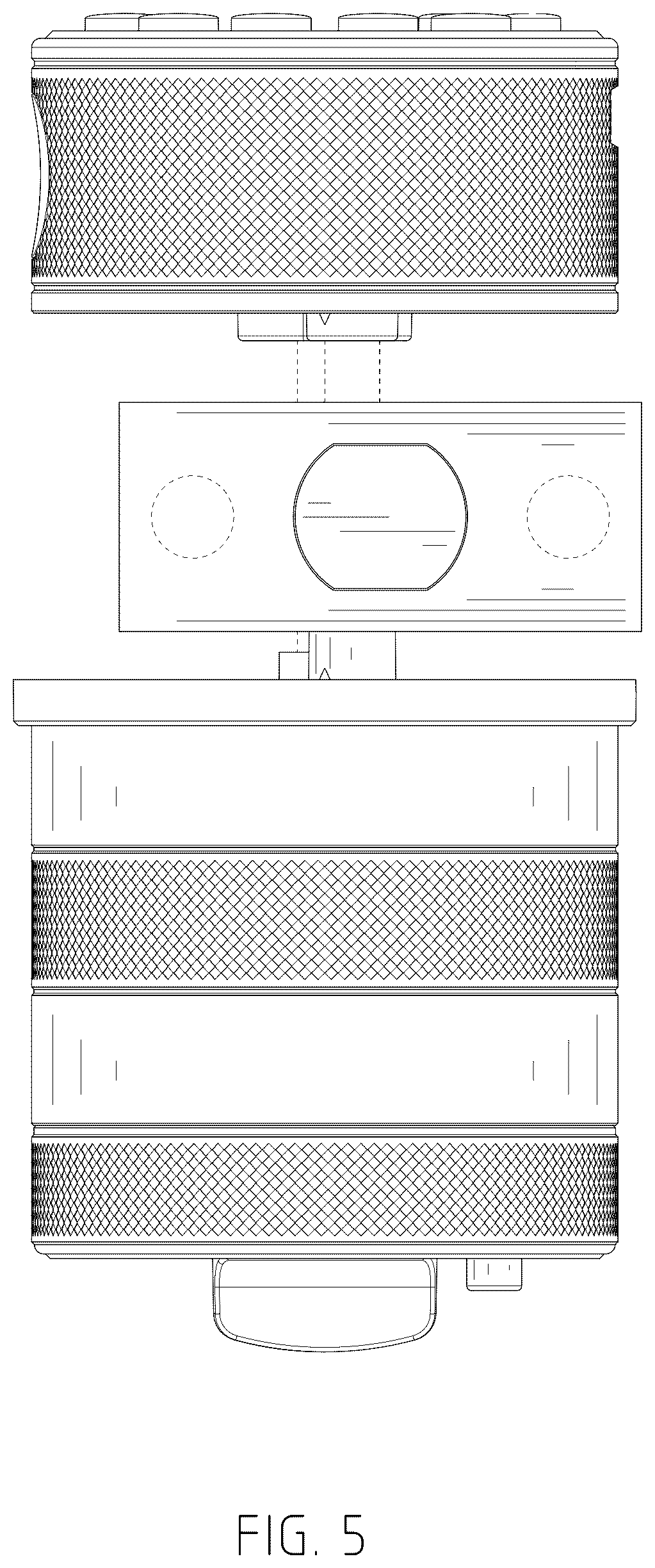 Patent USD1075472 Figure 5 – Electronic lock