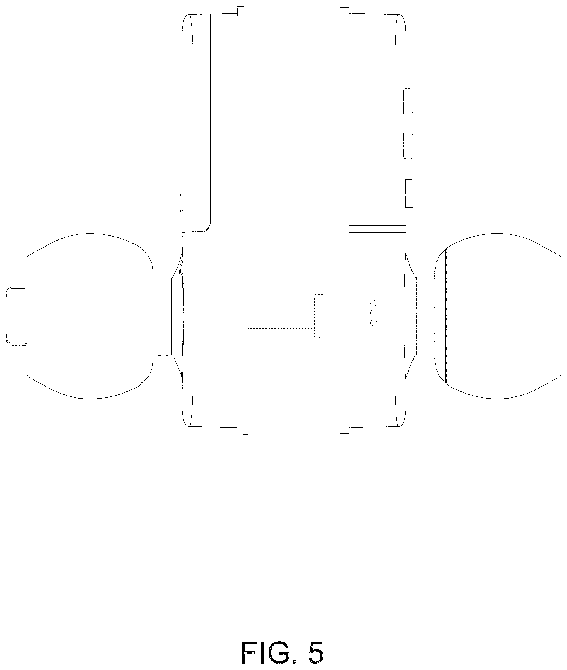 Patent USD1075473 Figure 5 – Smart lock