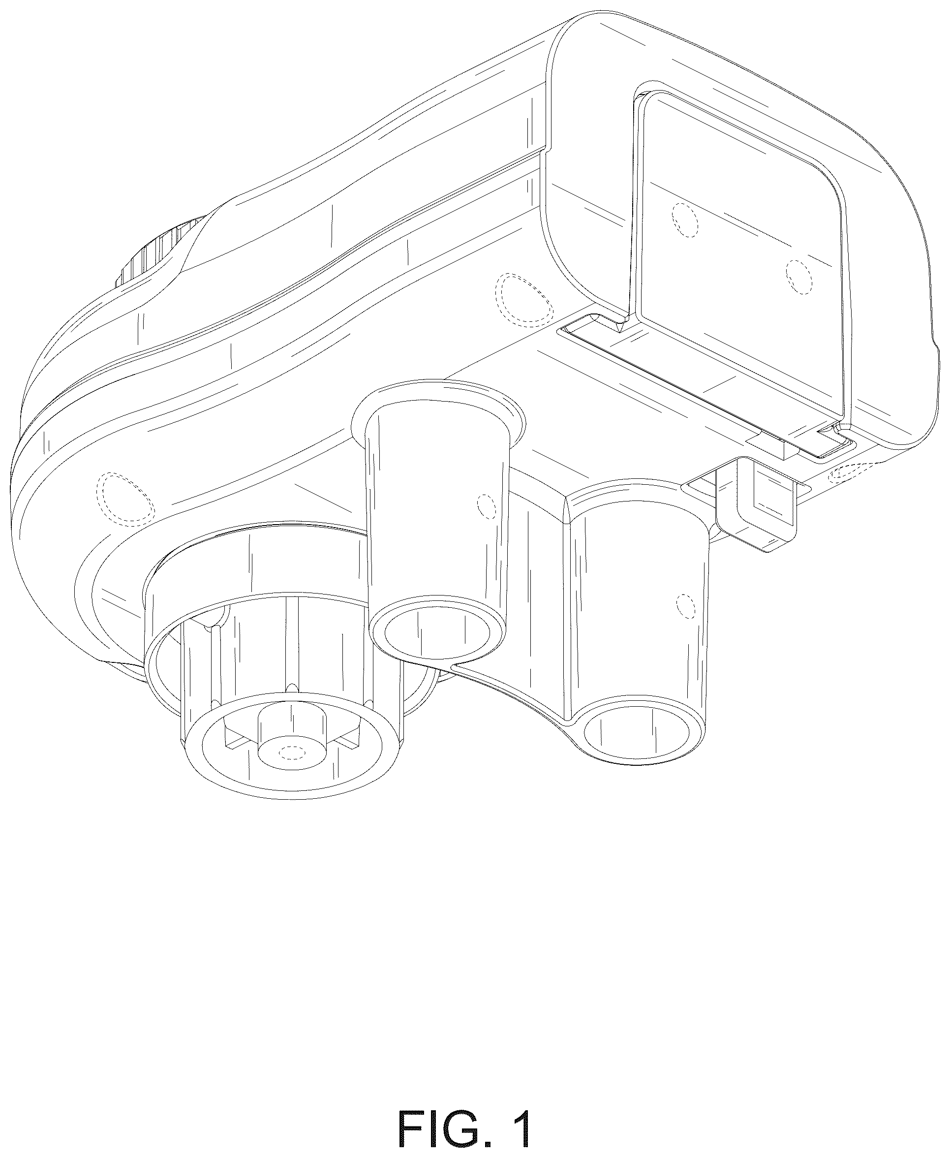 Patent USD1075474 Figure 1 – Component for a lock