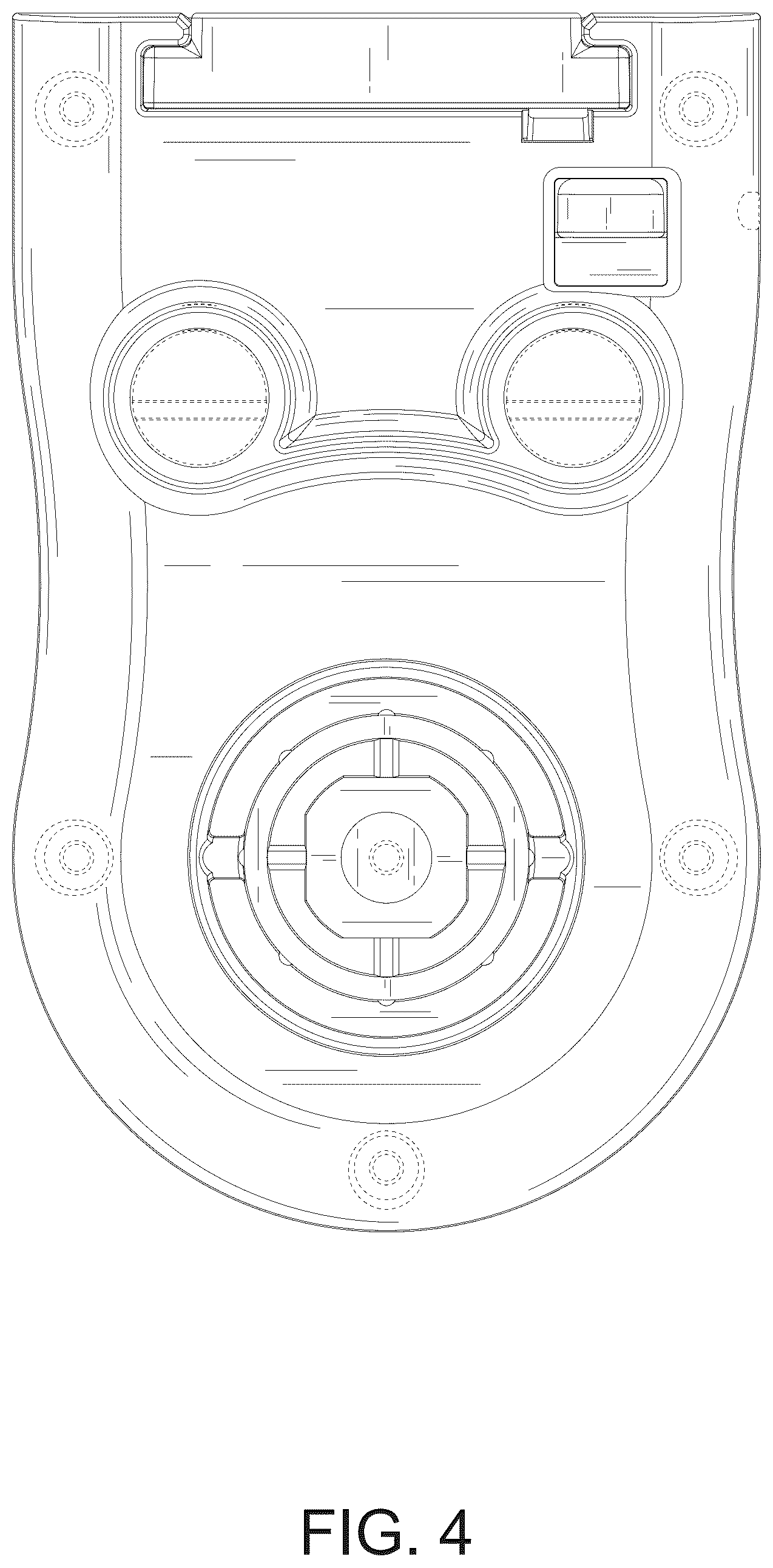 Patent USD1075474 Figure 4 – Component for a lock