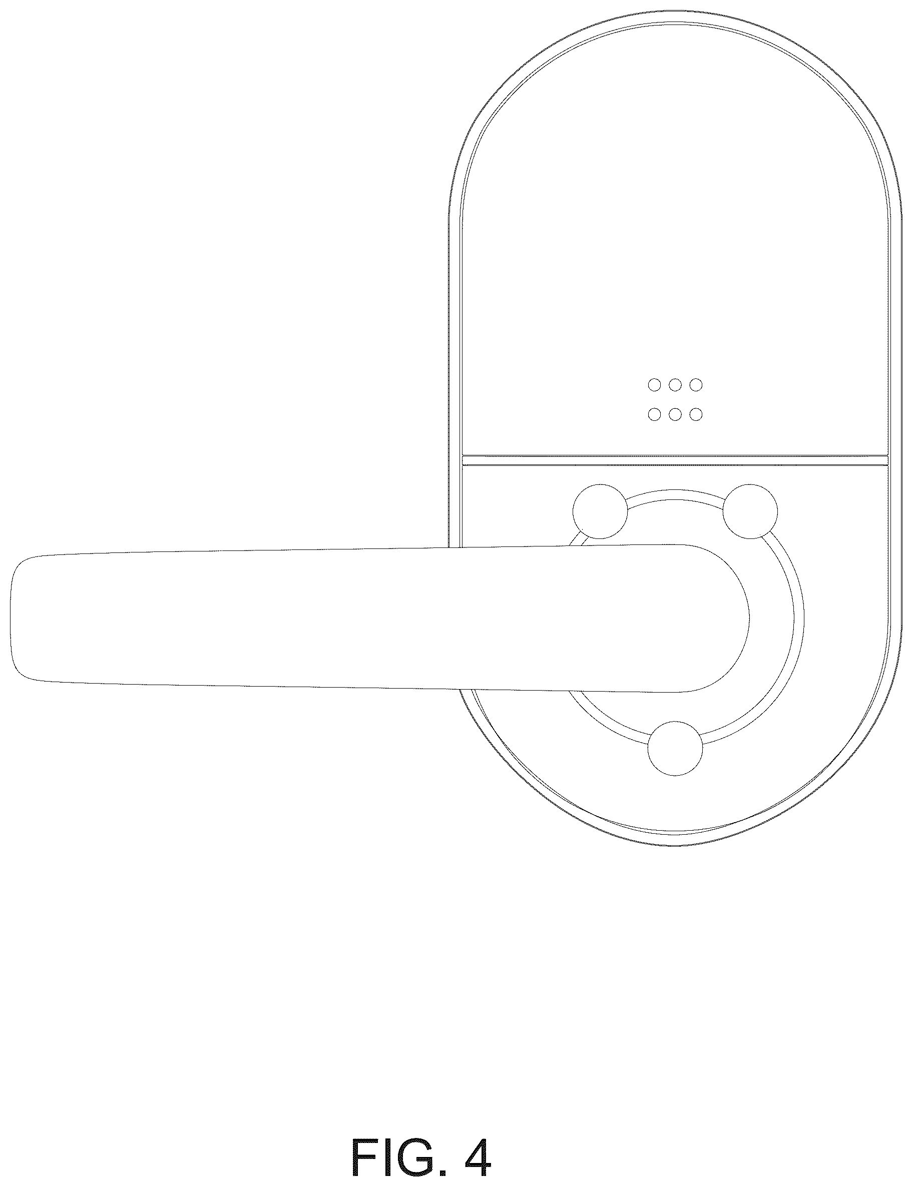 Patent USD1075475 Figure 4 – Smart lock