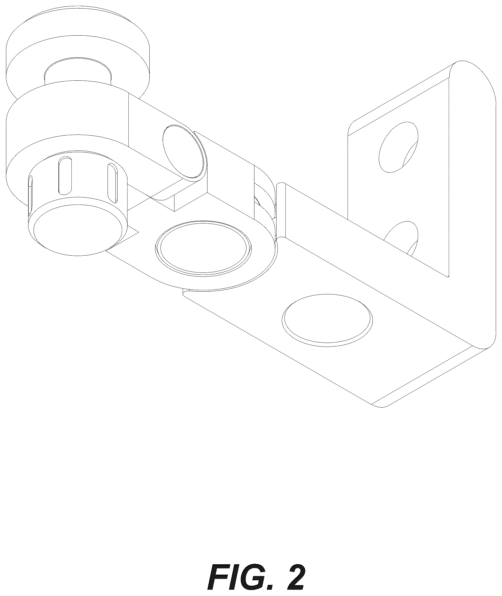 Patent USD1075478 Figure 2 – Wall mount
