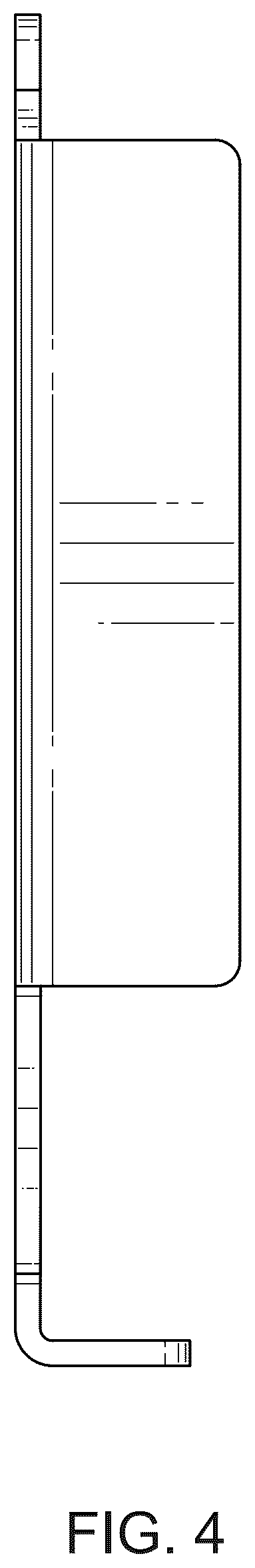 Patent USD1075482 Figure 4 – Screen hood assembly bracket