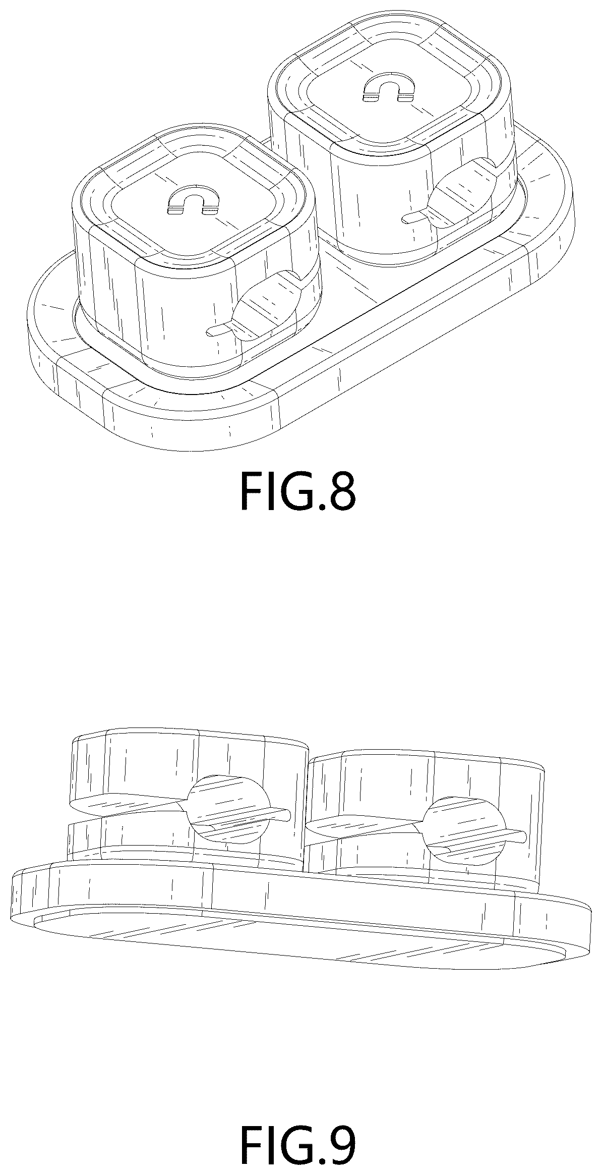 Patent USD1075484 Figure 5 – Cable organizer
