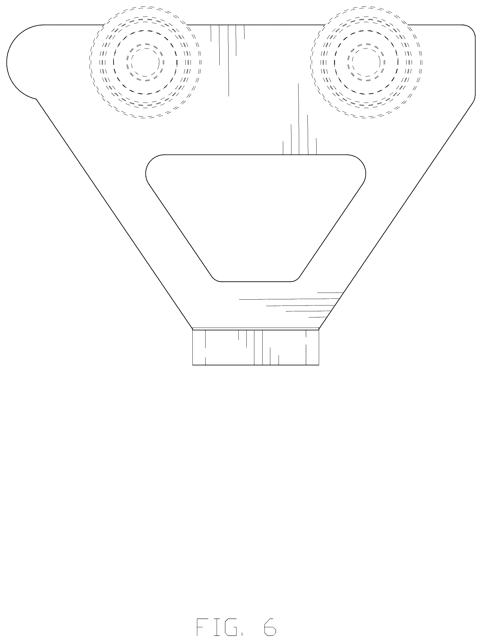 Patent USD1075485 Figure 6 – Groove steel pulley