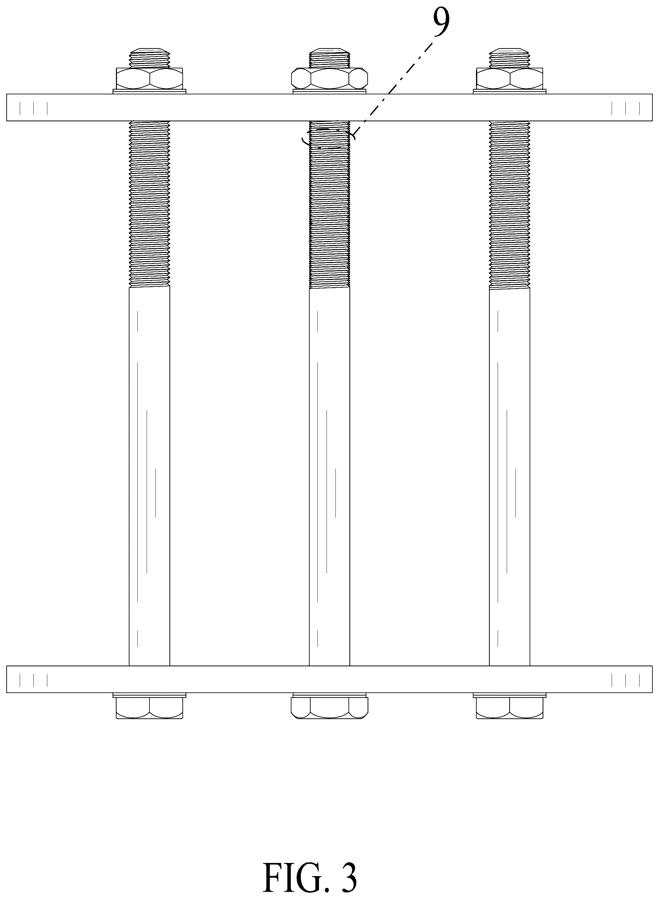 Patent USD1075486 Figure 3 – Automobile motor shaft disassembly and assembly tool
